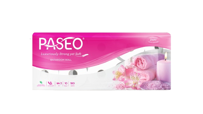 Paseo Bathroom Roll 10 rolls - 3 ply