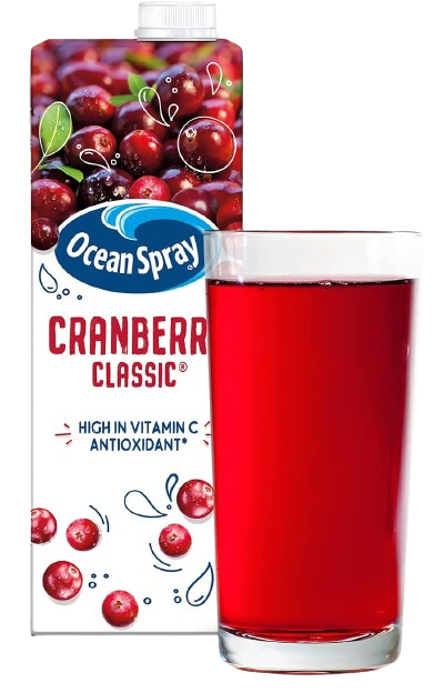 Ocean Spray Cranberry Juice 1L