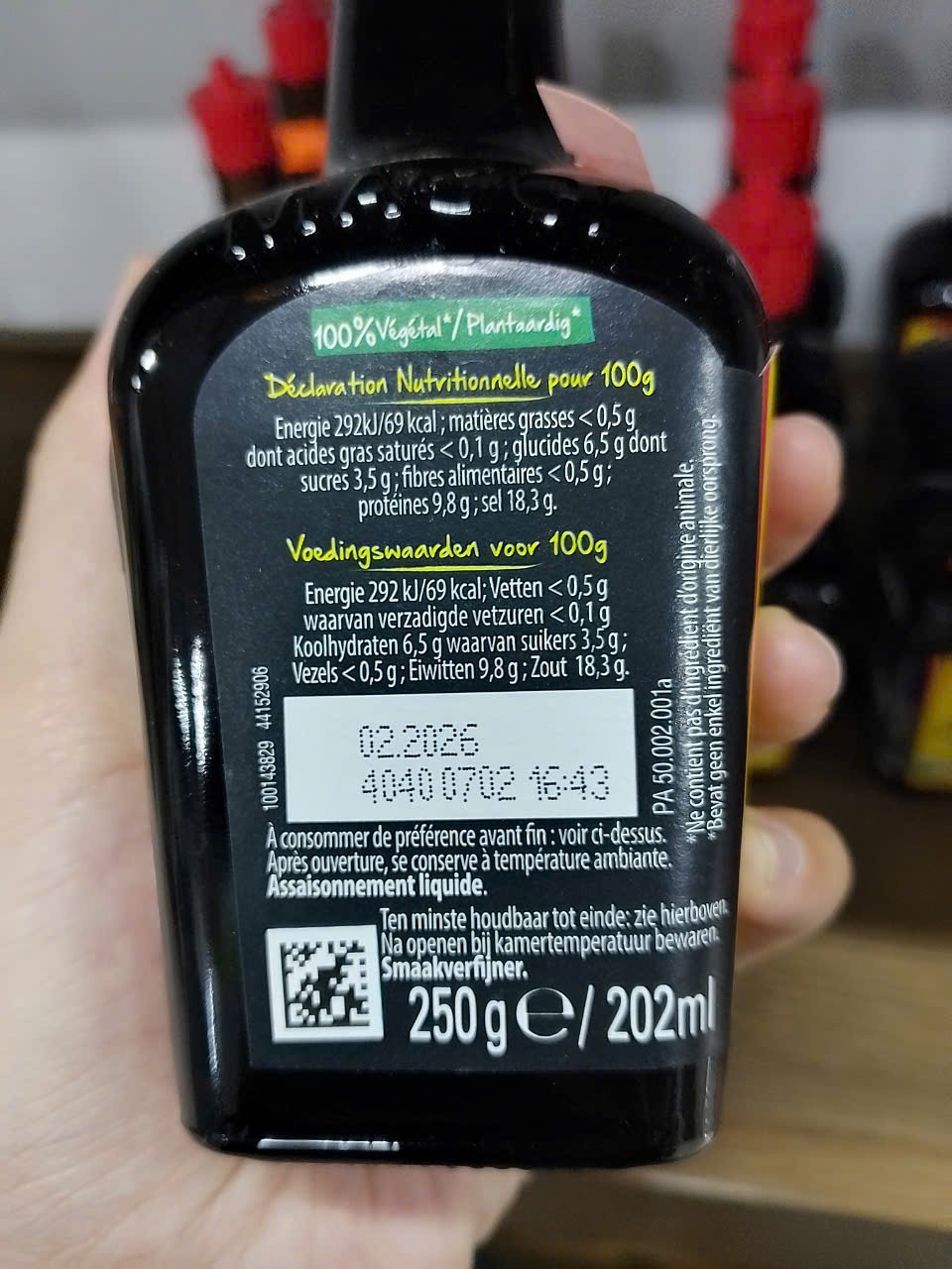 Maggi Nươc Tương Pháp 202ml