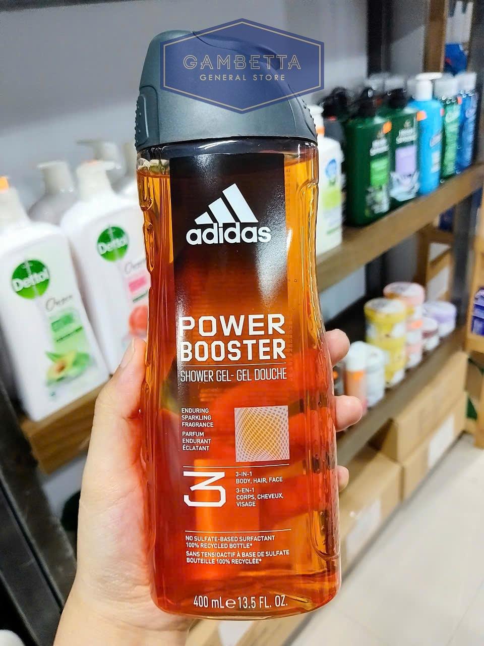 Adidas Power Booster Shower Gel 3in1 400ml