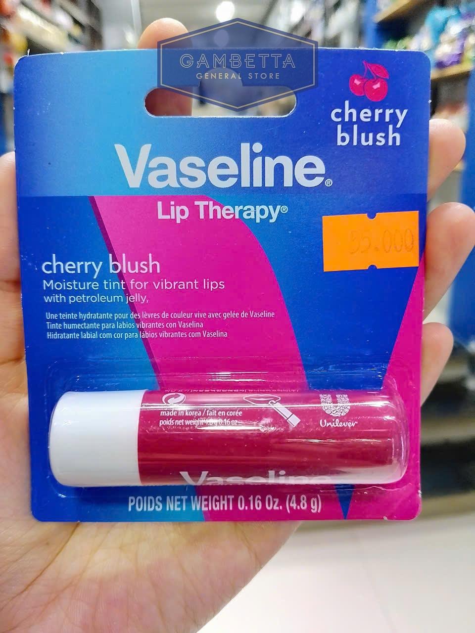 Vaseline Lip Therapy Son Dưỡng Cherry Blush 4.8g