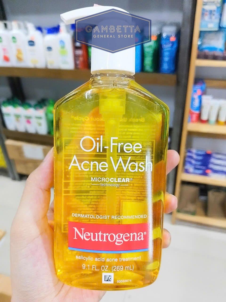 Neutrogena Oil Free Acne Wash 269ml