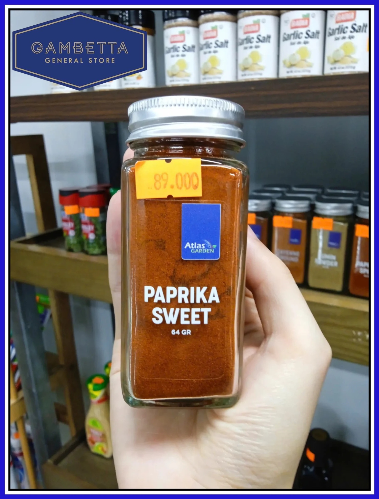 Atlas Garden Paprika Sweet 64gr