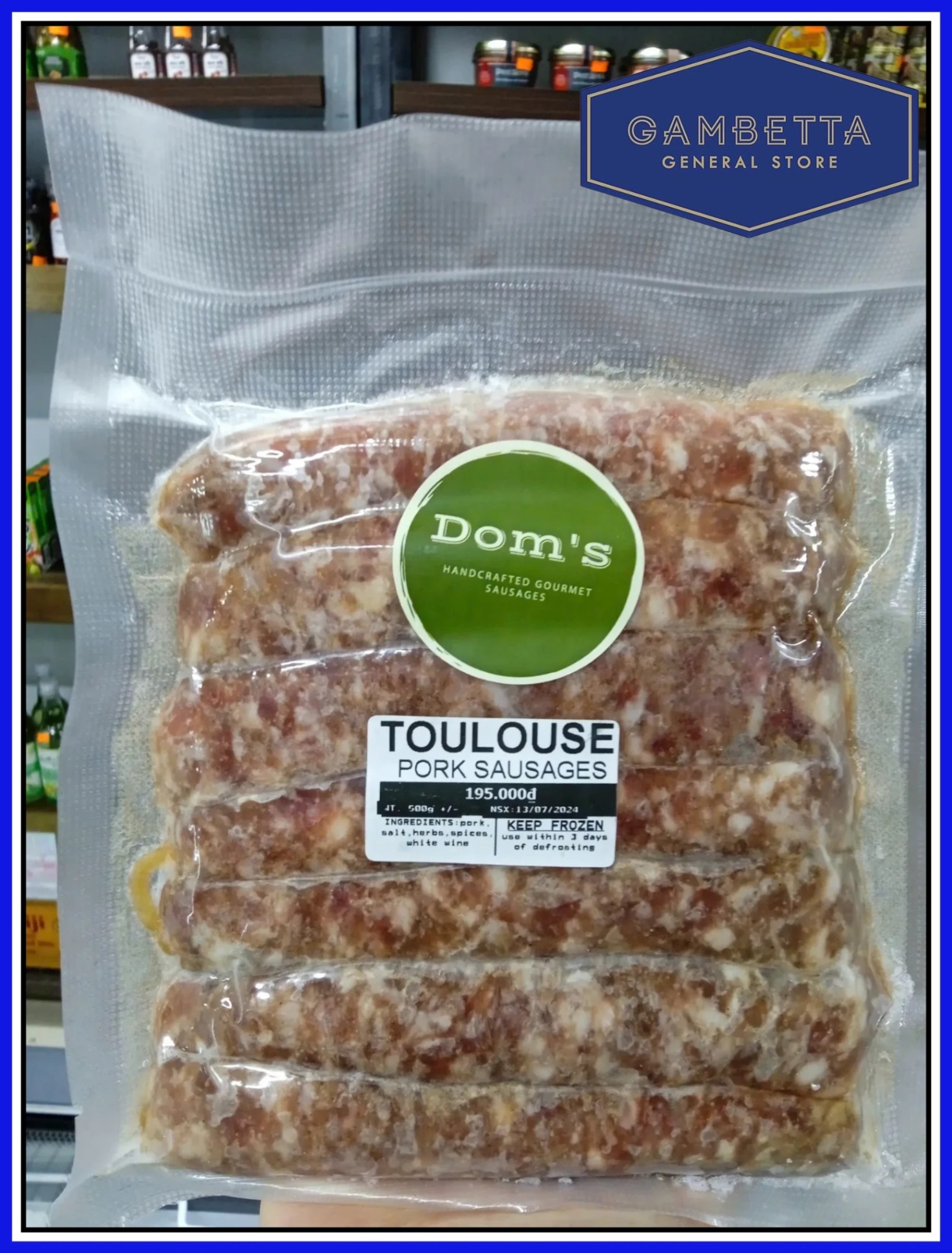 Dom's Sausage Toulouse