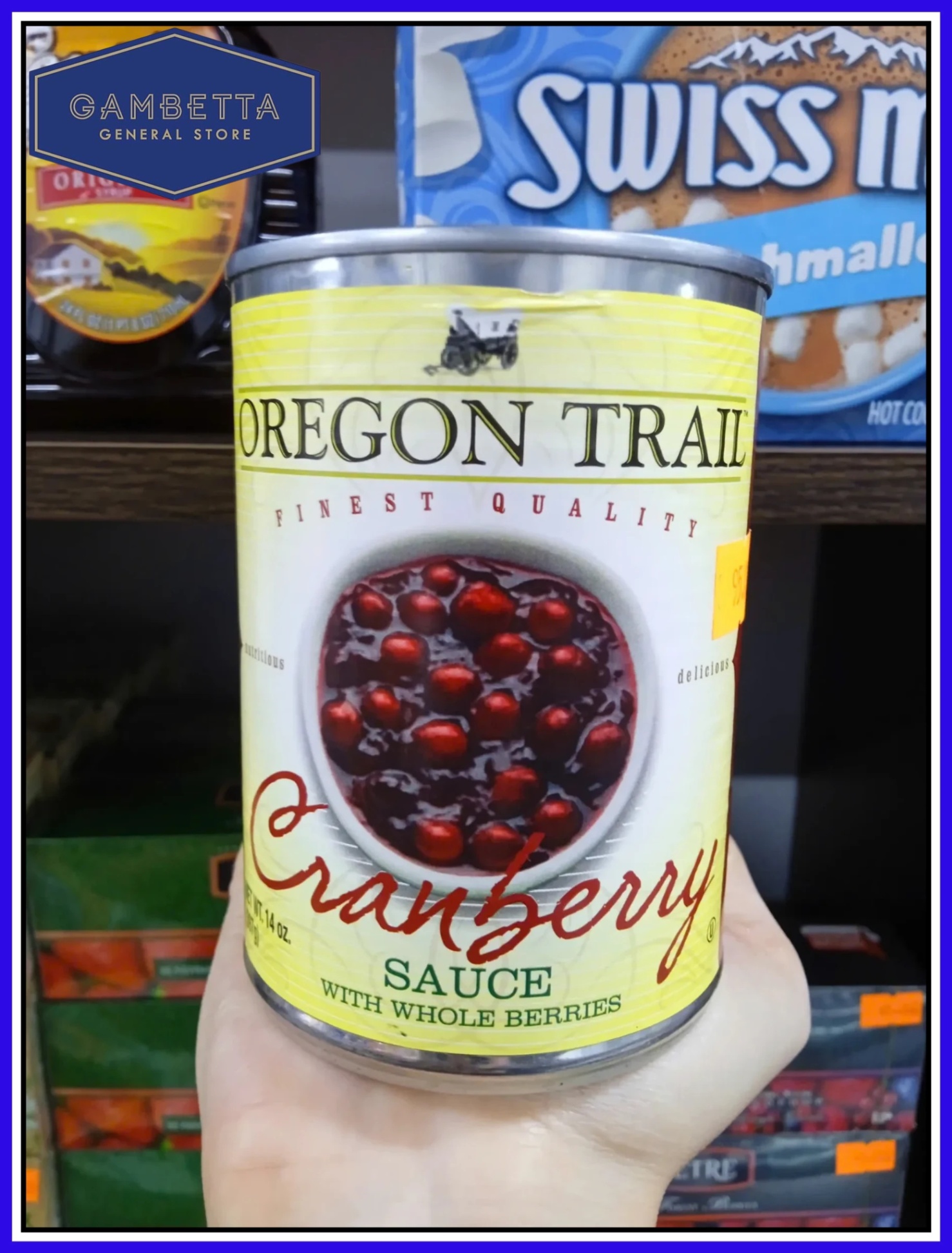 Oregon Trail Cranberry Sauce 14oz