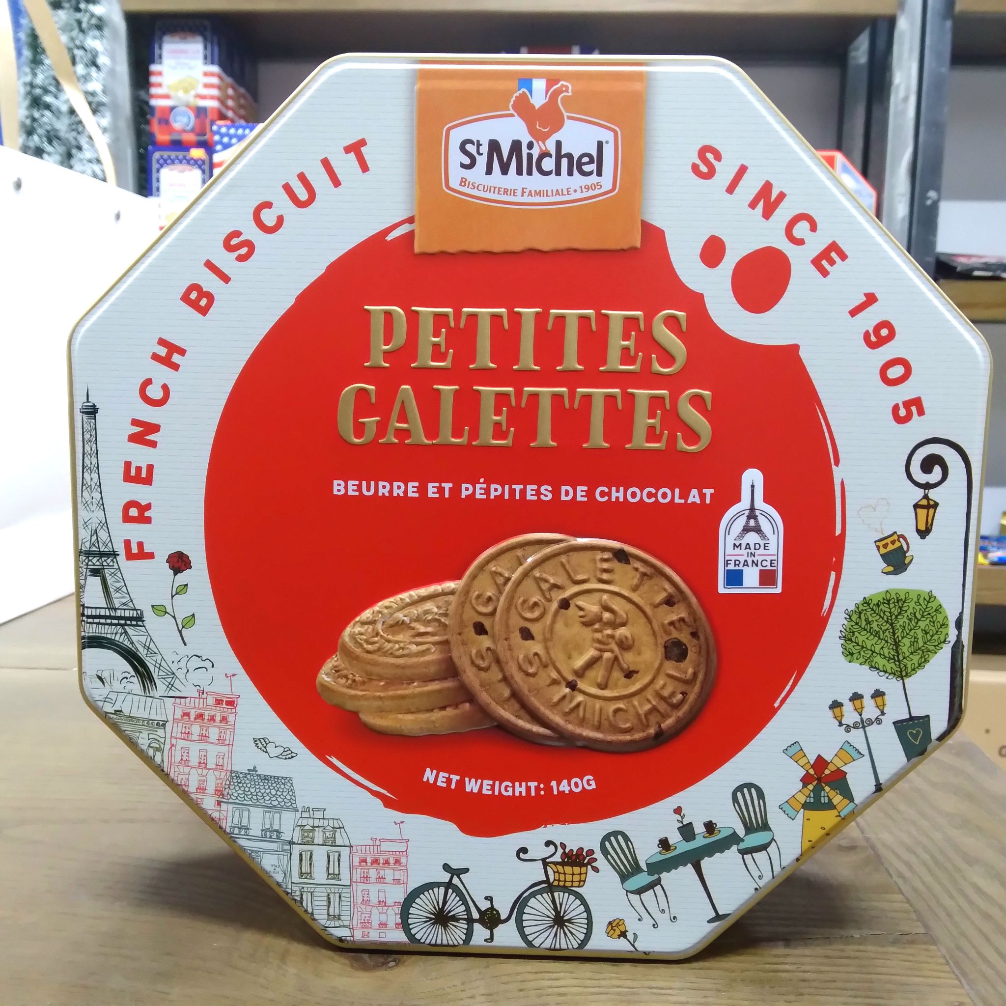 St Michel Petites Galettes Bánh Quy Bơ Sô Cô La 140g