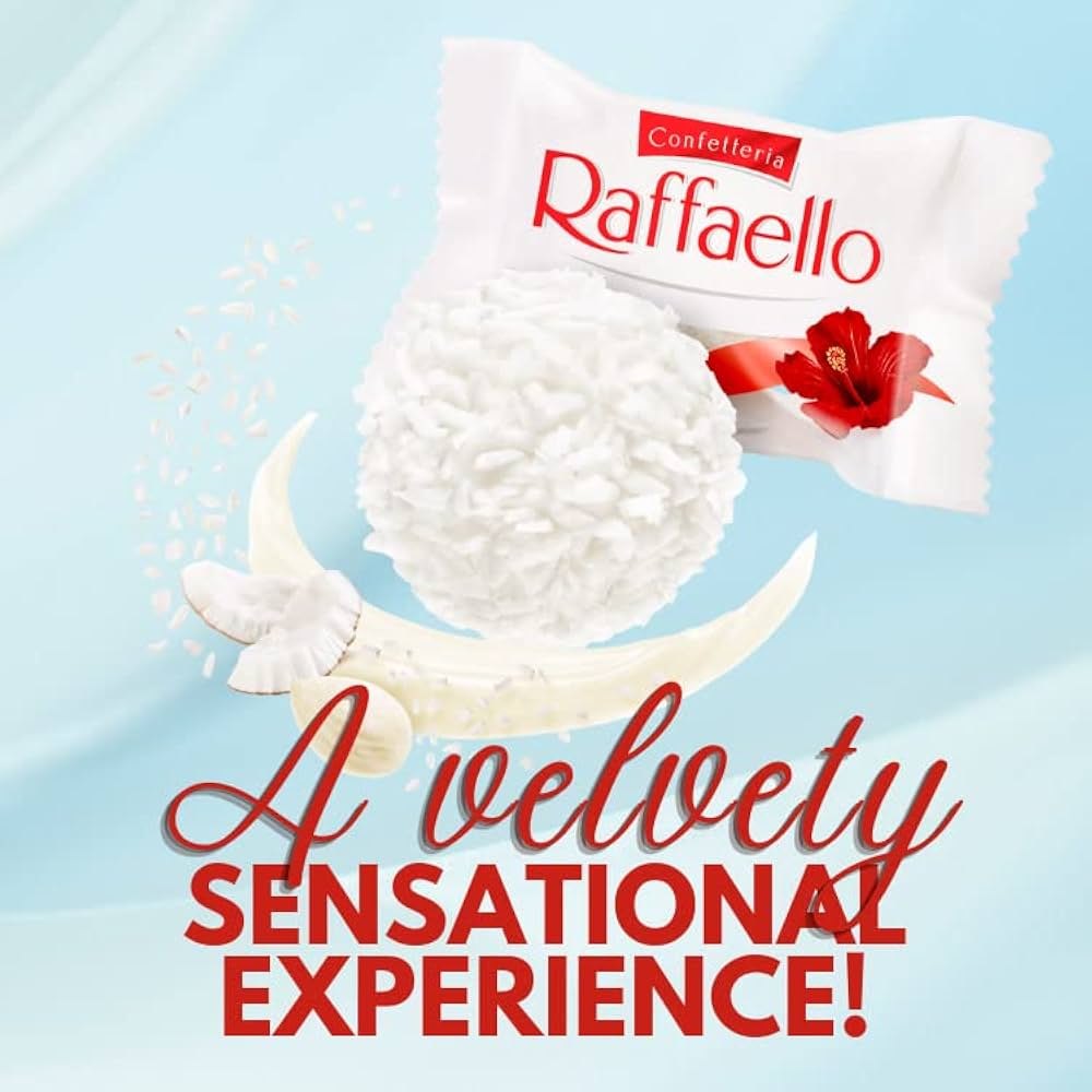 Kẹo Dừa Raffaello Hộp Nơ 120g