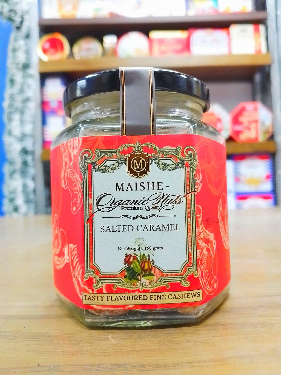 Maishe Organic Nuts Hạt Điều Vị Caramel Mặn 150g