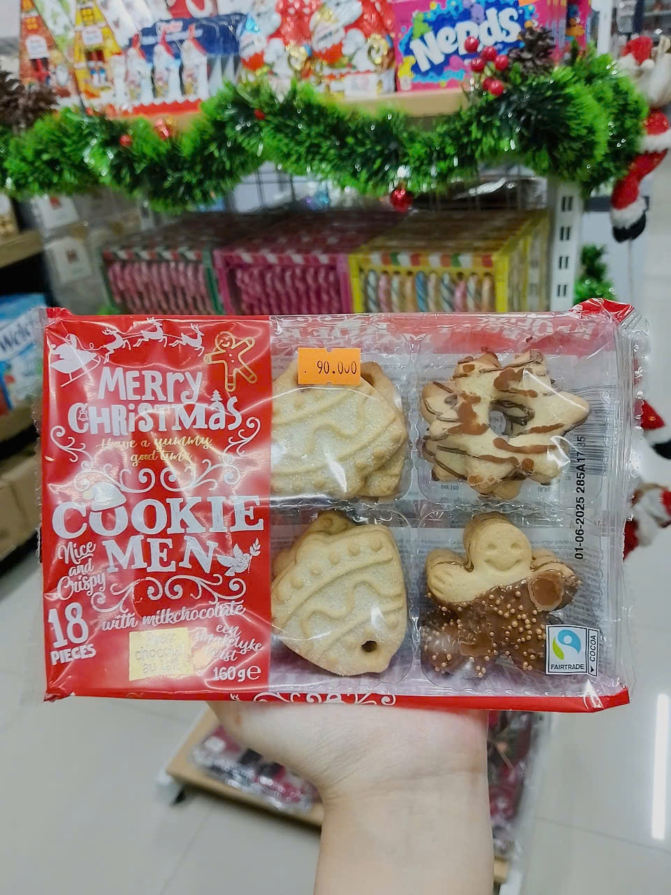 Christmas Cookie Men 18 Pieces