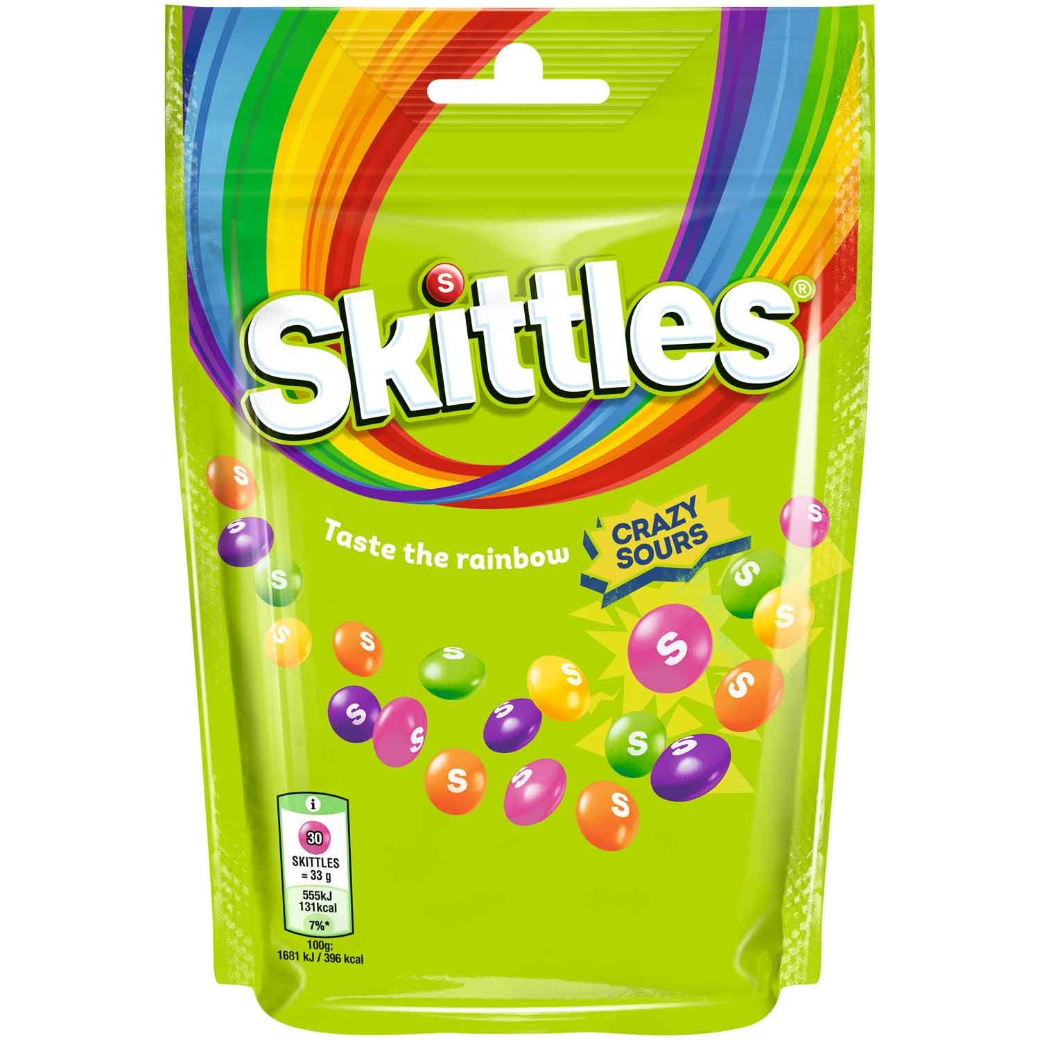 Skittles Crazy Sour 136g