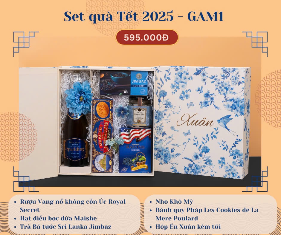 Set Quà Tết 2025 GAM1