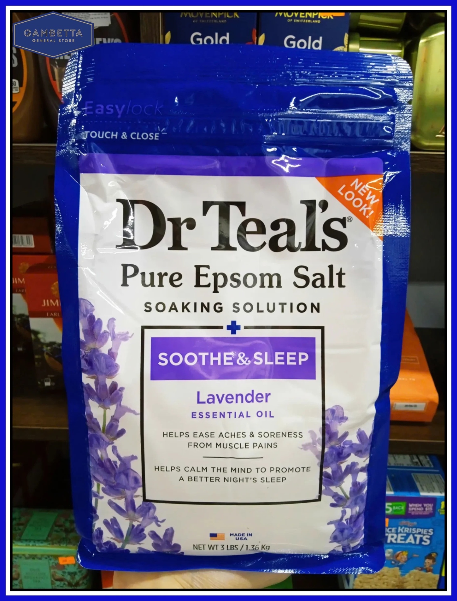 Dr Teal's Pure Epsom salt with Lavender 1.36kg