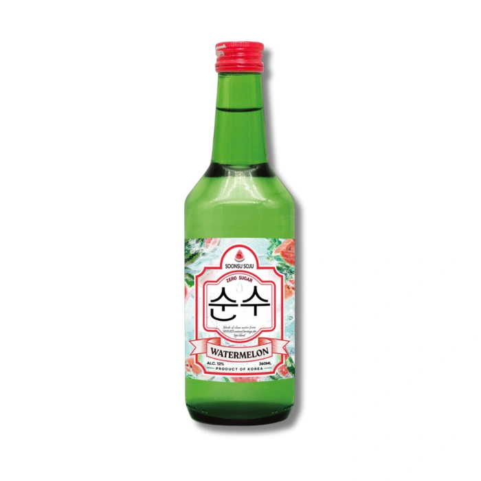 Rượu Soonsu Soju Watermelon 360ml