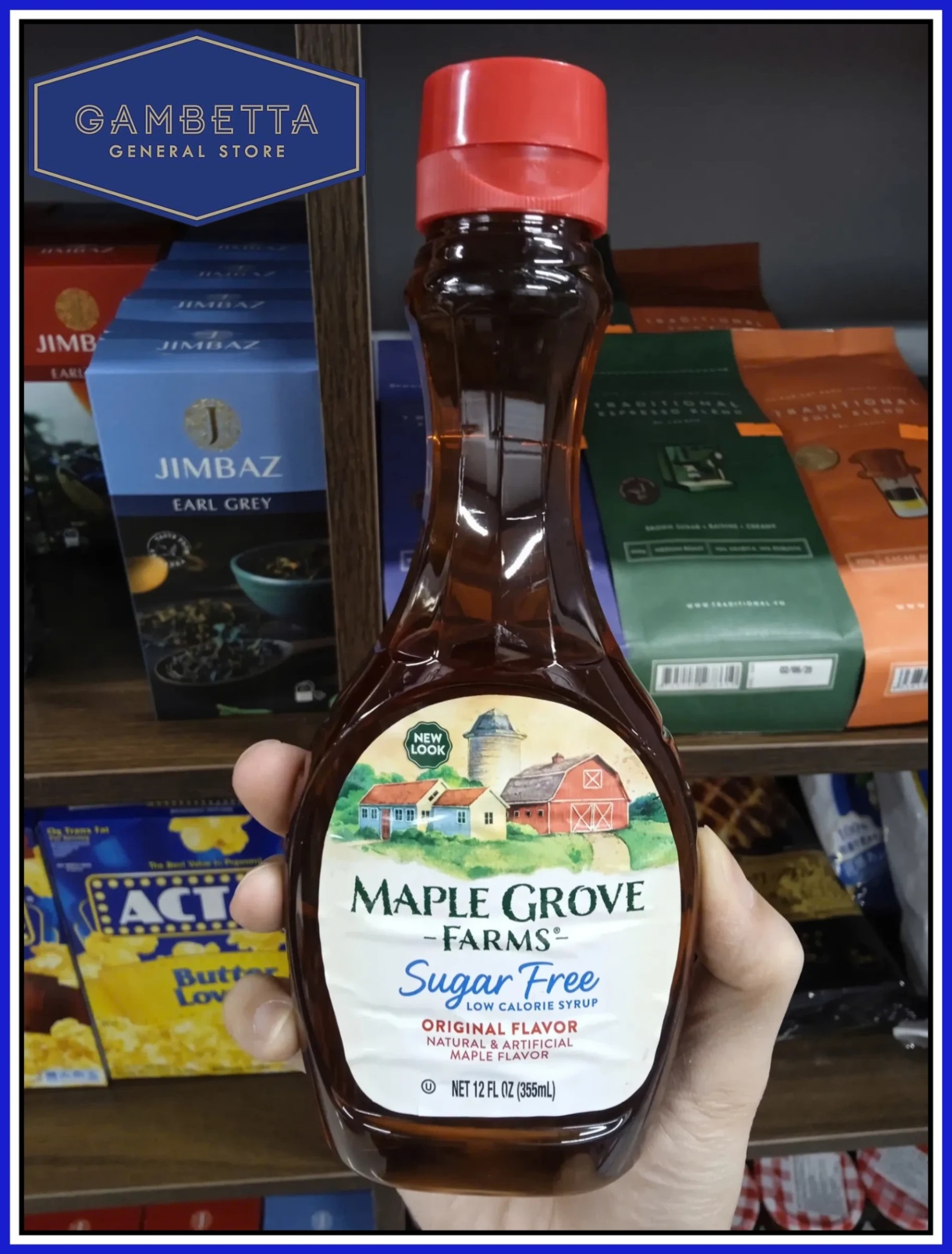 Maple Grove Farms Sugar Free Syrup 355ml