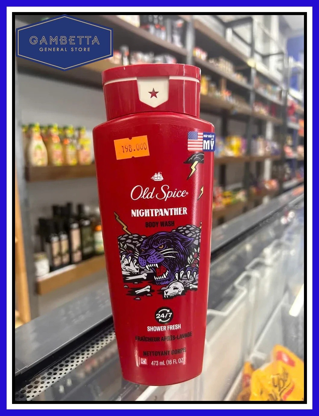 Old Spice Sữa Tắm Nam NightPanther Body Wash 473ml