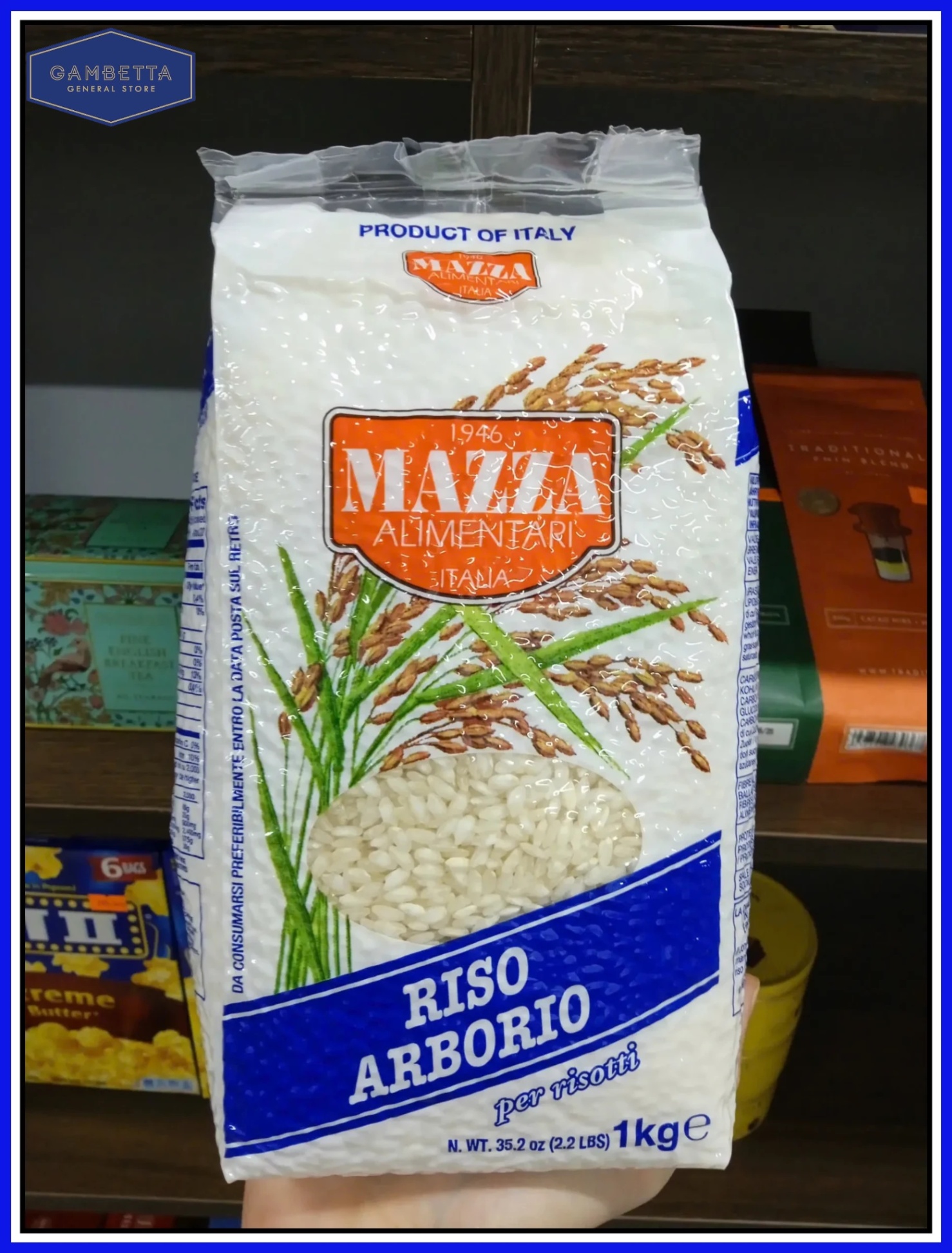 Mazza Riso Arborio - Gạo Arborio 1kg