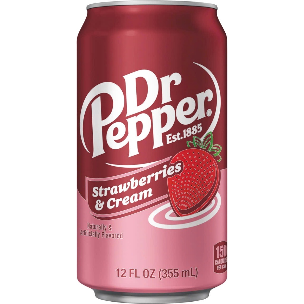 Nước Dr Pepper Strawberry and Cream 355ml