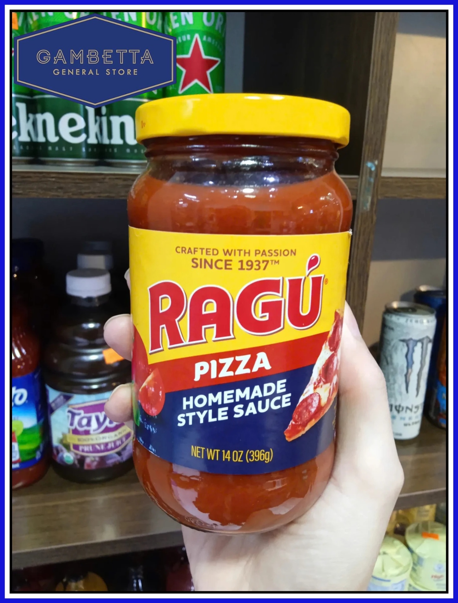 Sốt Cà Chua Ragú Pizza Homemade Style Sauce 396g