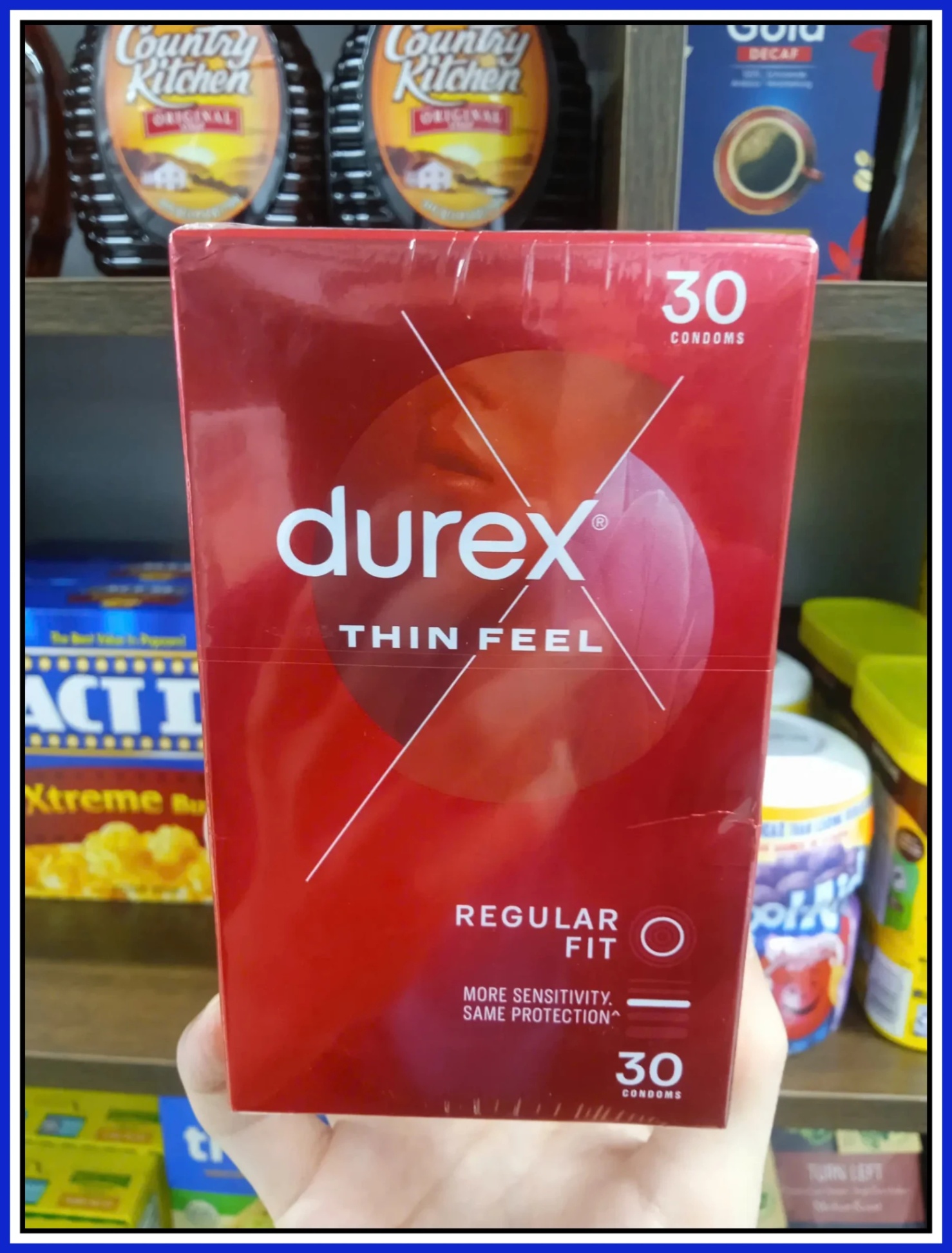 Durex Thin Feel Regular Fit 30 Condoms