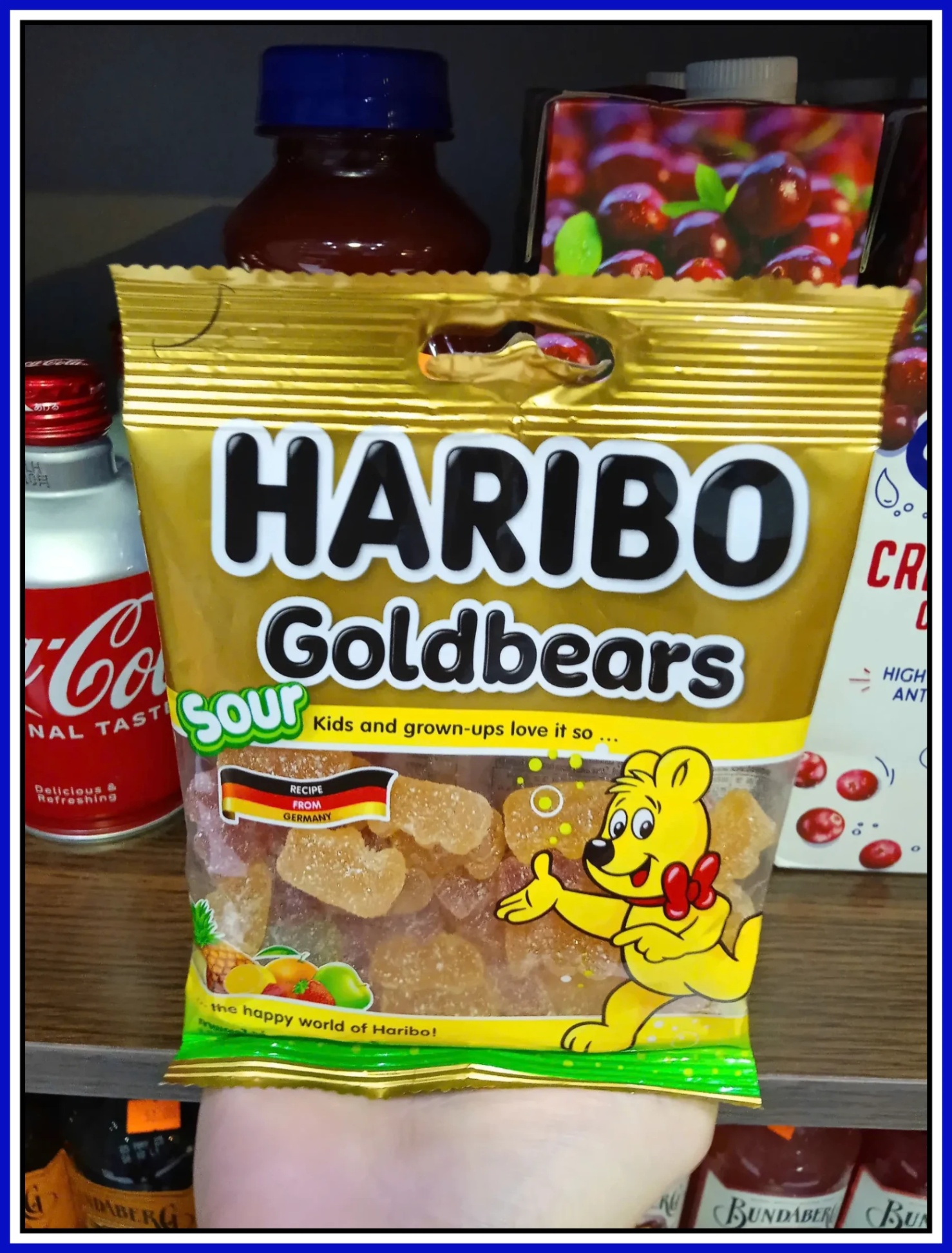 Haribo Kẹo dẻo Goldbear Sour 80g