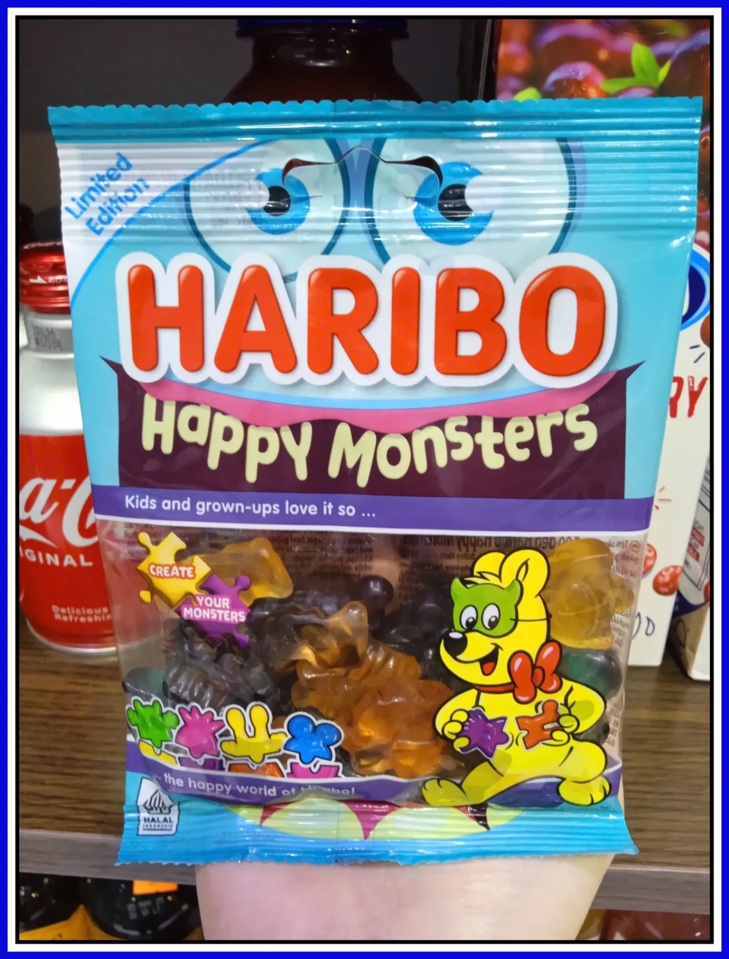 Haribo Kẹo Dẻo Happy Monster 80g
