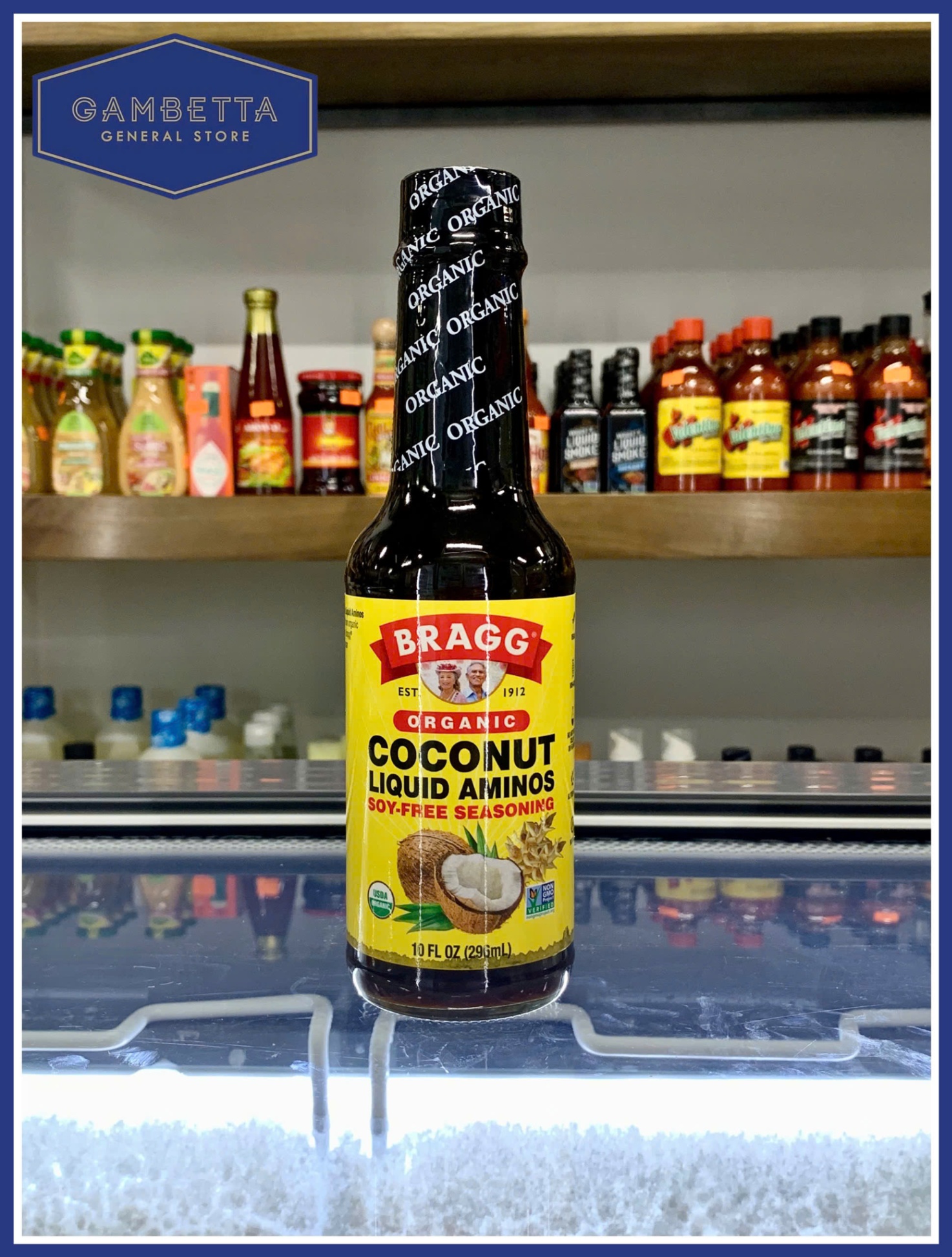 Bragg Nước Tương Dừa Organic Coconut Liquid Aminos Soy Free Seasoning 296ml