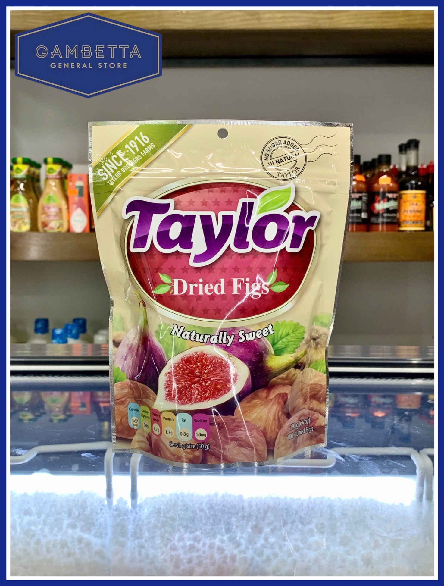 Taylor quả vả/ quả sung sấy khô Dried Figs 190g