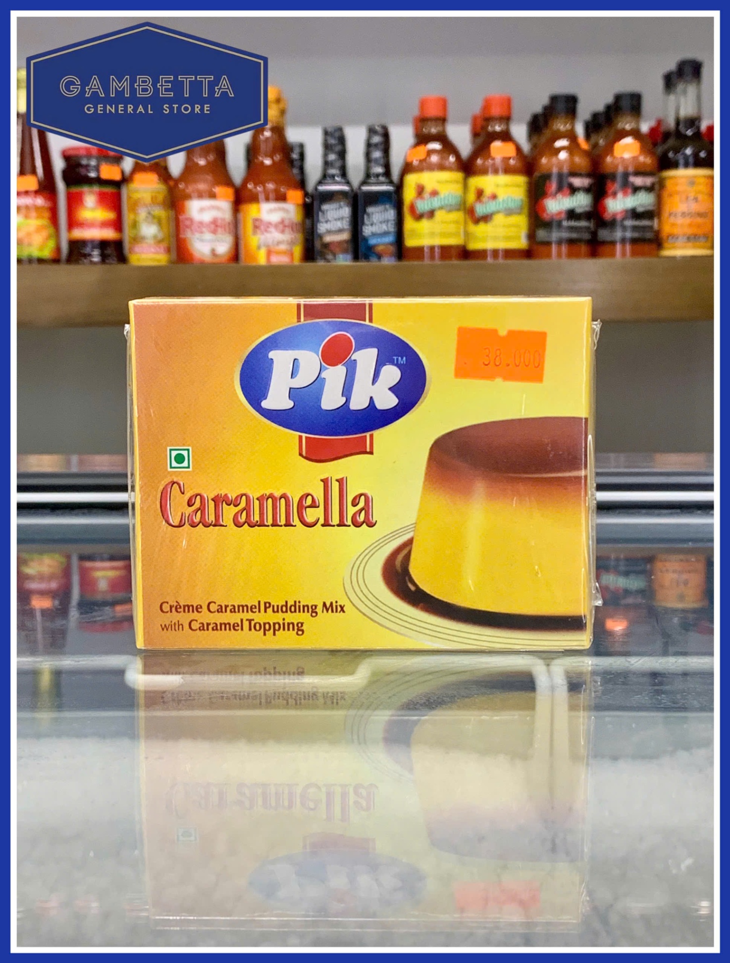 Pik Kem làm bánh Caramella creme caramel pudding mix 70g