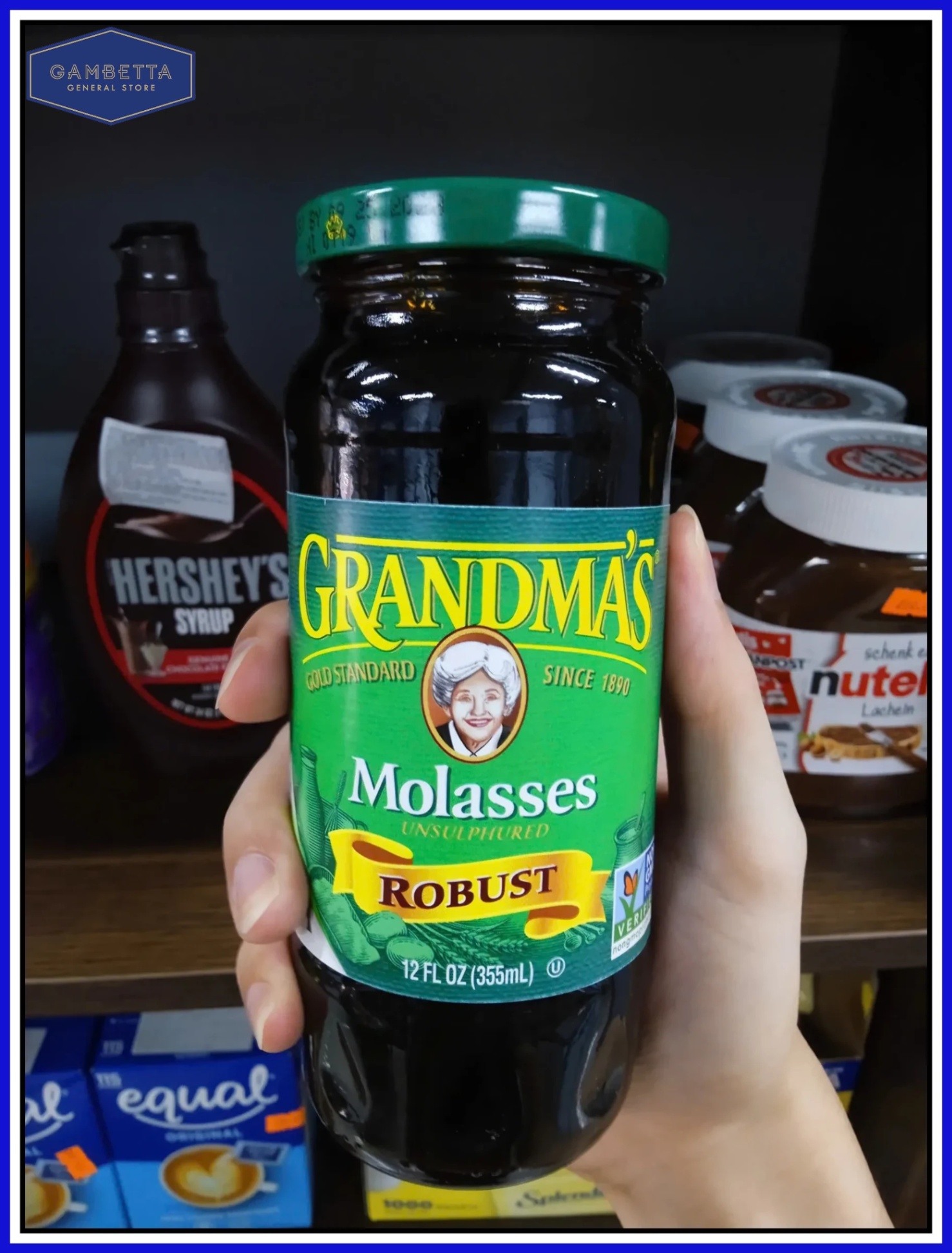 Mật mía Grandma's Original Molasses Robust 355ml