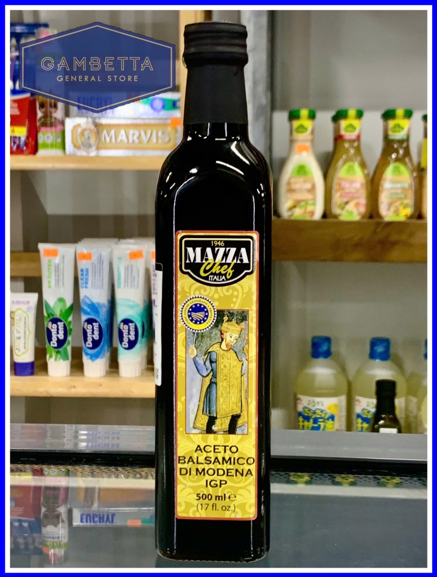 Mazza Chef Italia Dầu Giấm Balsamic 500ml