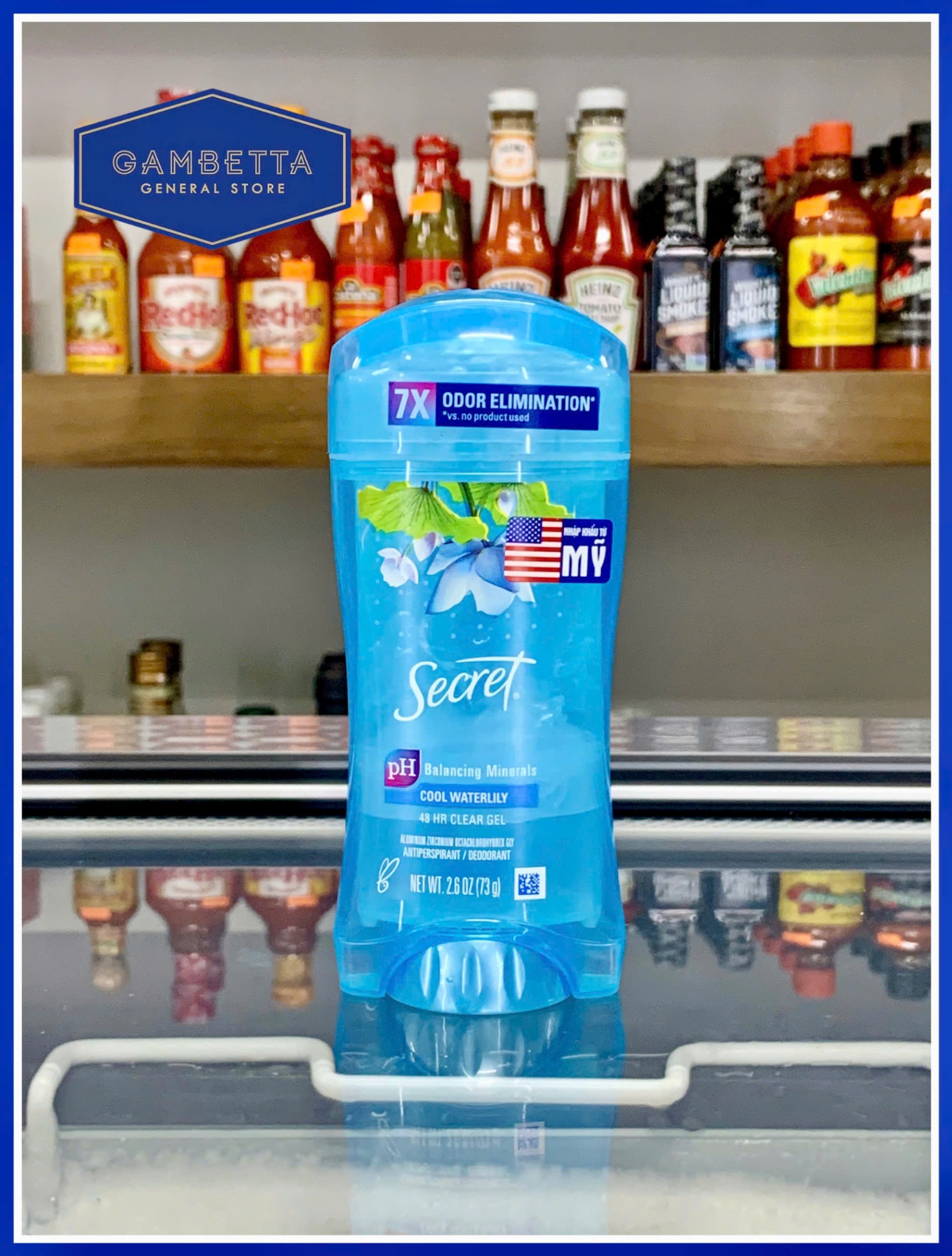 Lăn Khử Mùi Secret Cool Waterlilly Antiperspirant/ Deodorant 73g