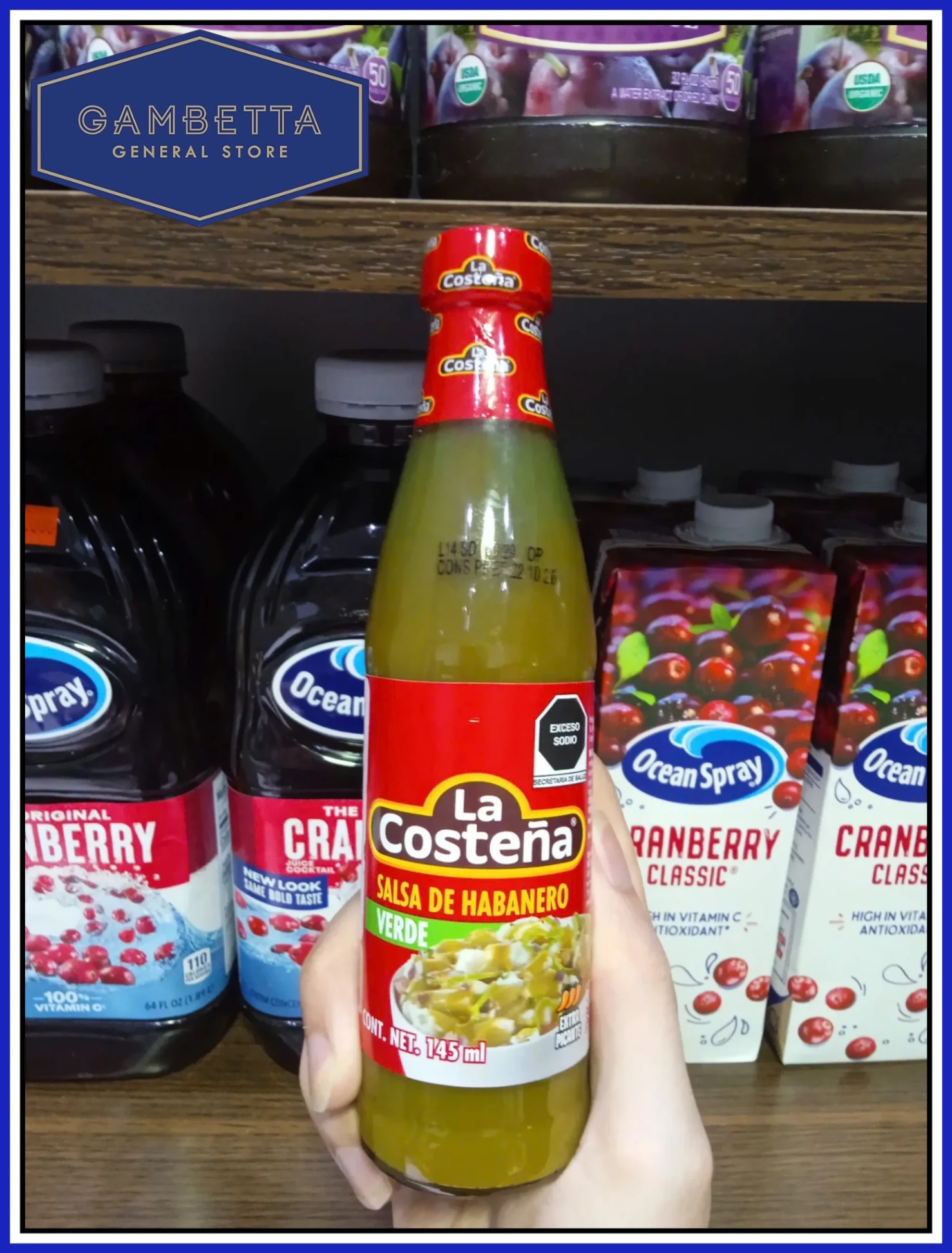 La Costena Sốt Salsa Habanero Xanh 145ml