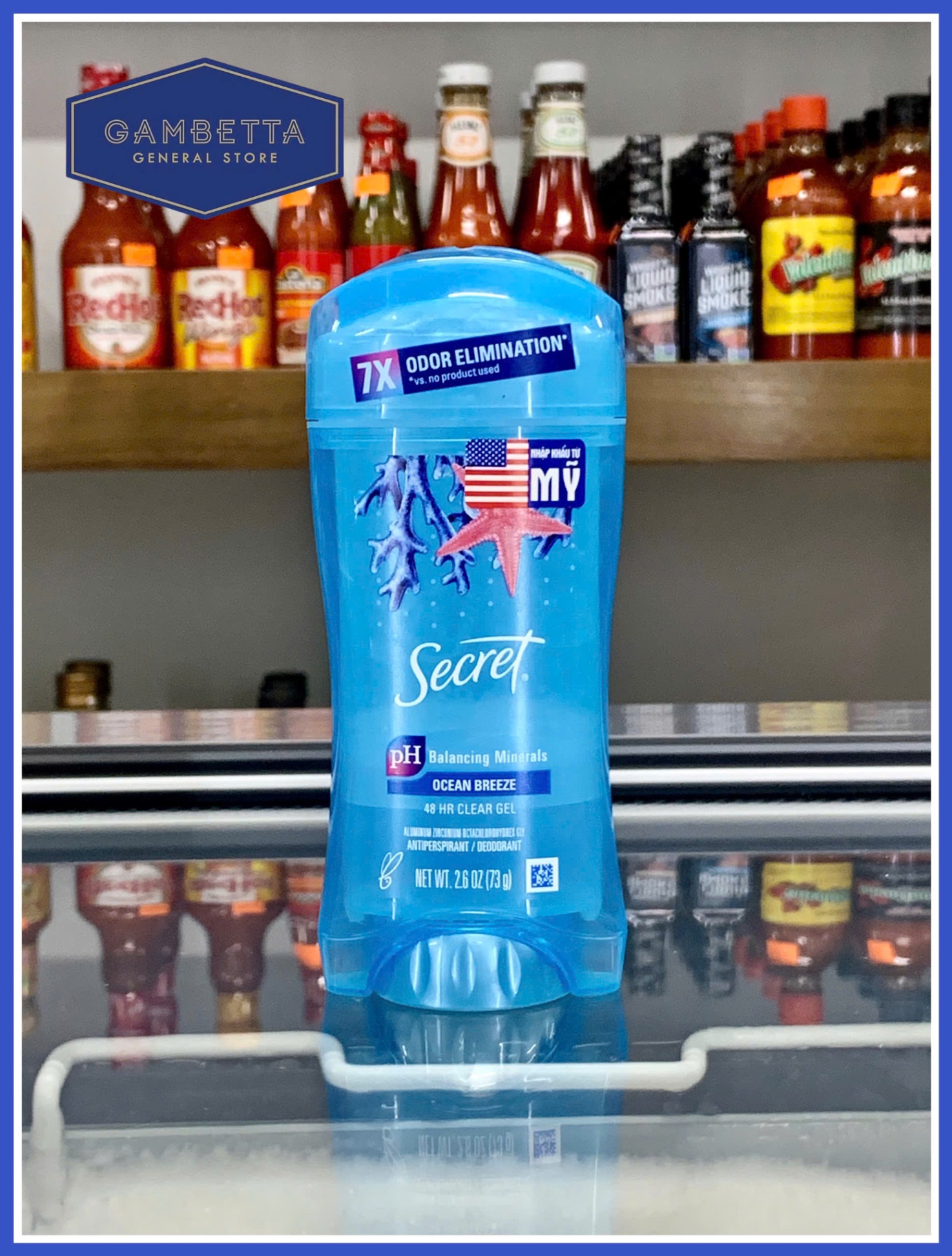 Lăn Khử Mùi Secret Ocean Breeze Antiperspirant/ Deodorant 73g