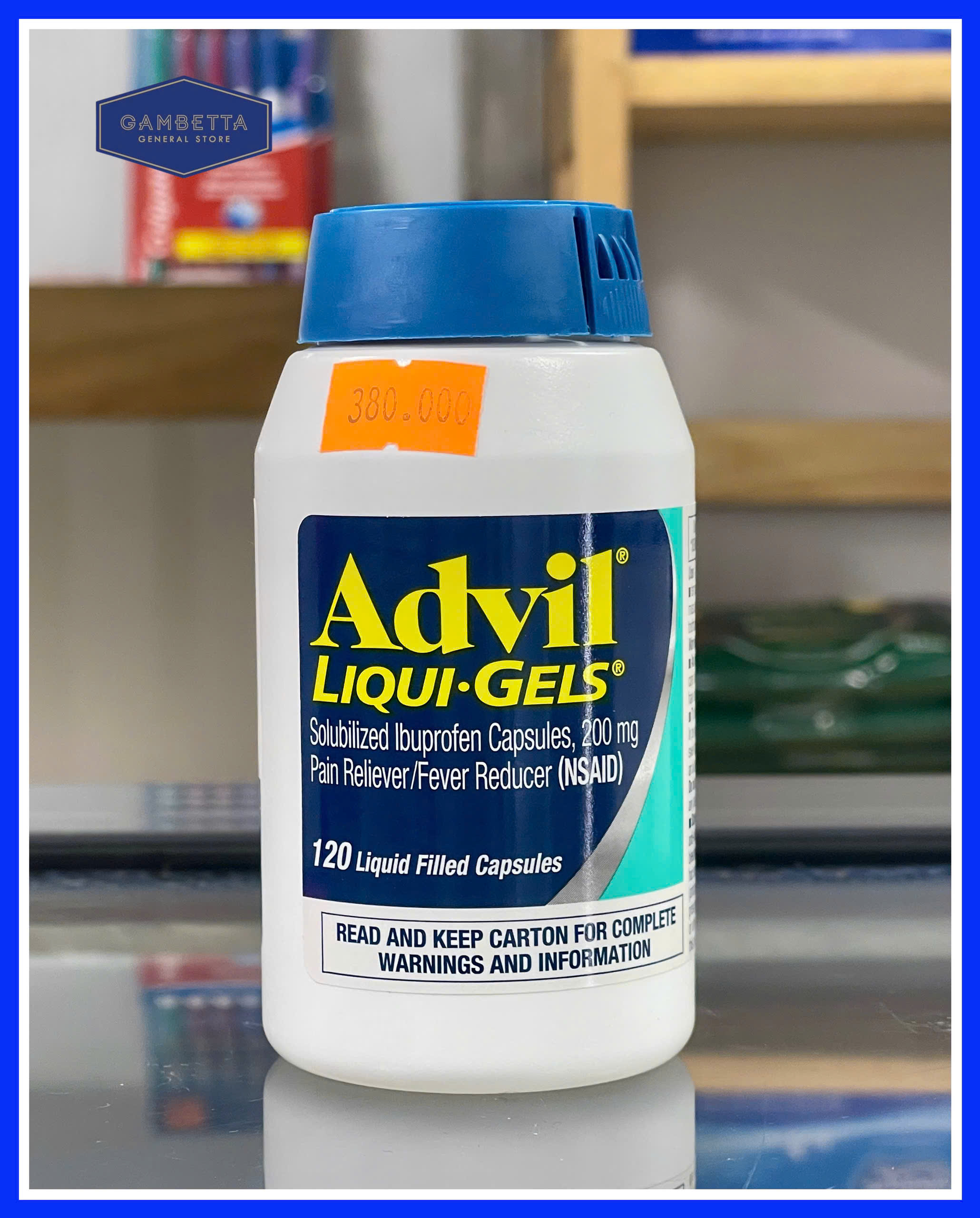 Advil Liqui Gels 200mg 120 Capsules