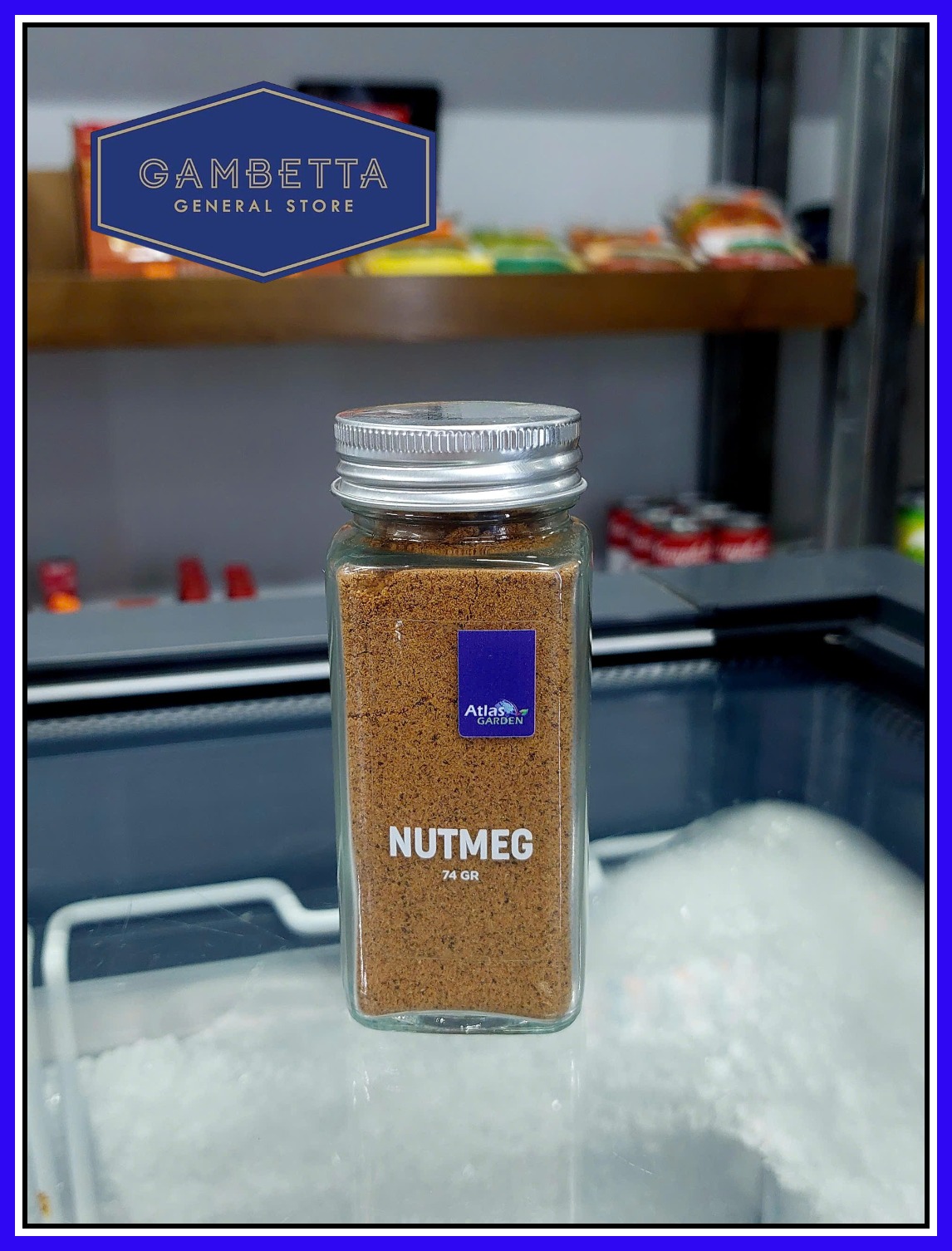Atlas Garden Bột Nhục Đậu Khấu Nutmeg Ground 74gr