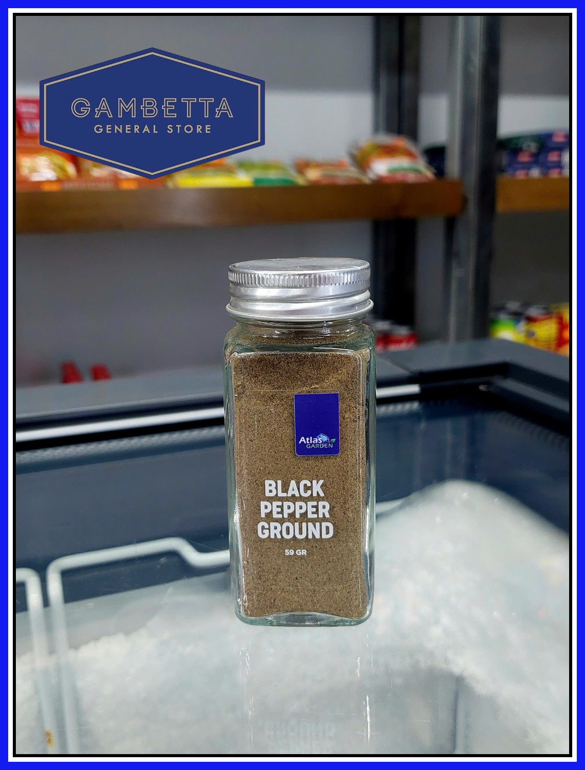 Atlas Garden Bột Tiêu Đen Black Pepper Ground 59g