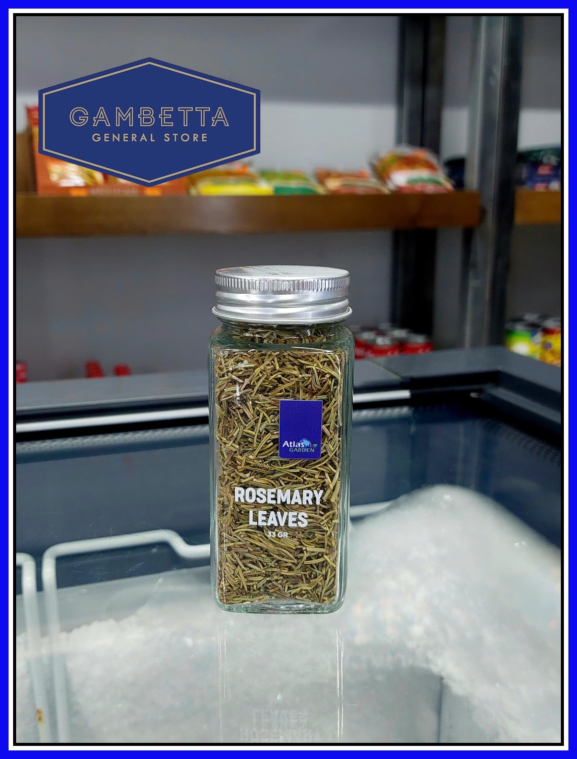 Atlas Garden Lá Hương Thảo Khô Rosemary leaves 33gr