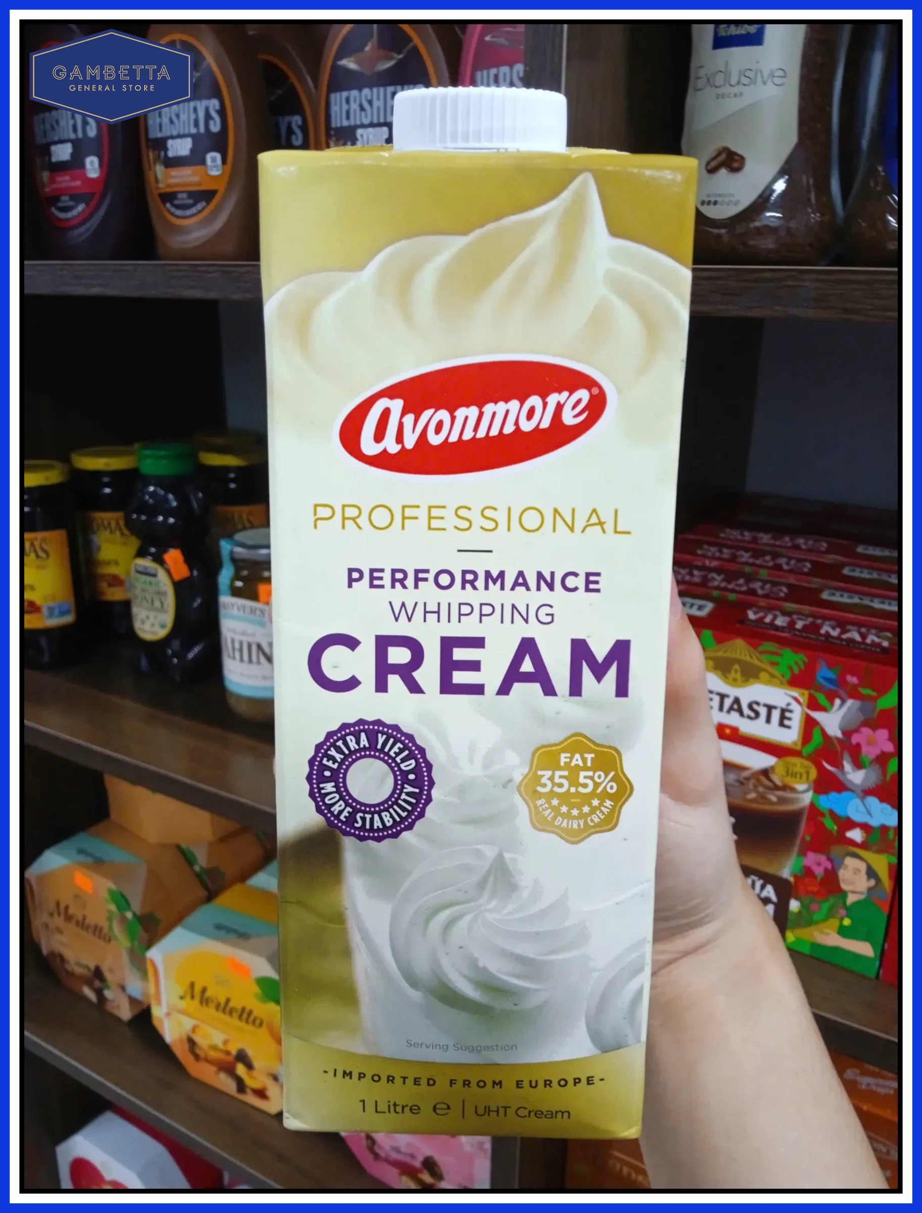 Avonmore Professional Whipping Cream Kem Đánh Bông 1L