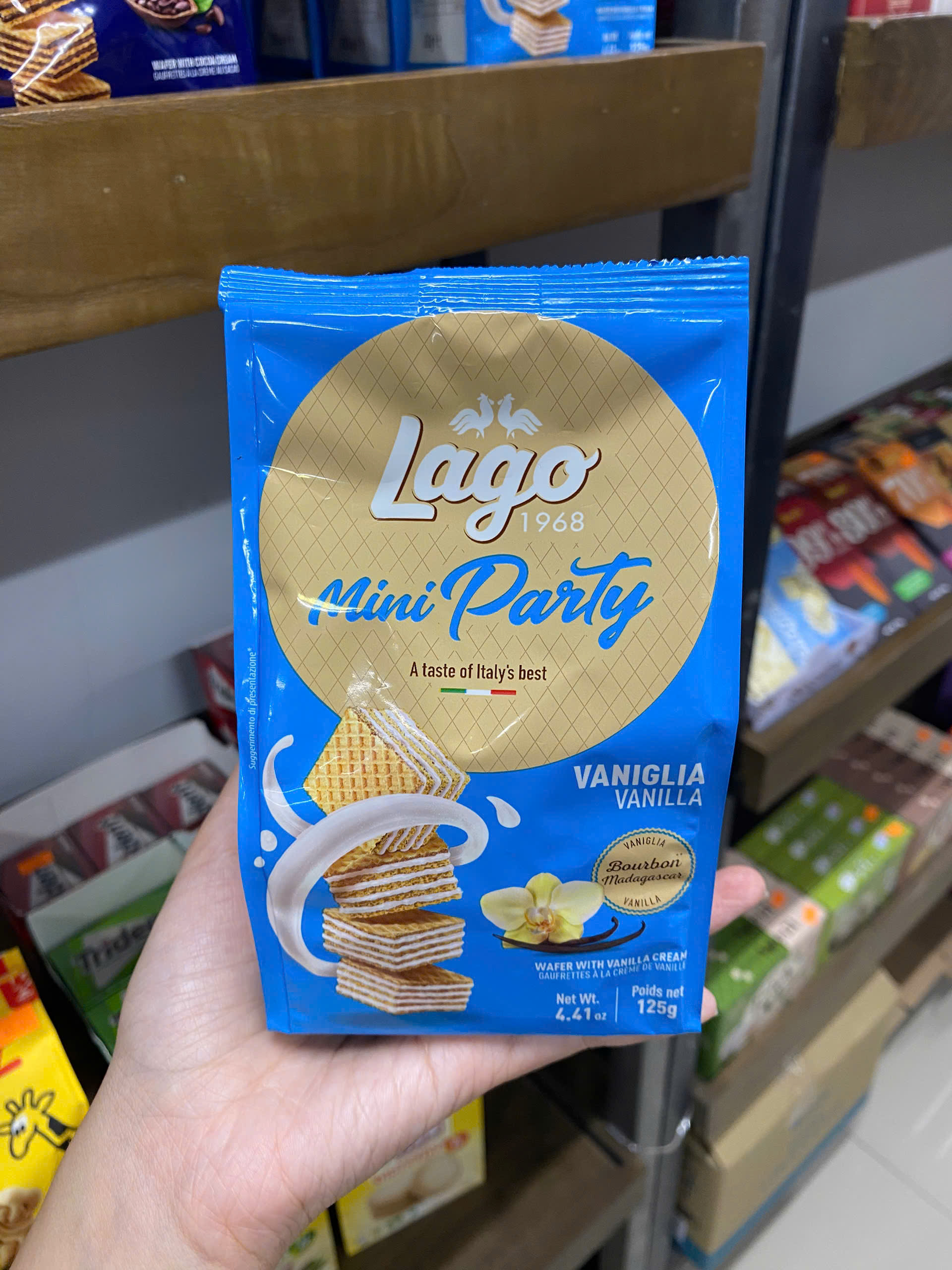Bánh Lago Party Mini 125g