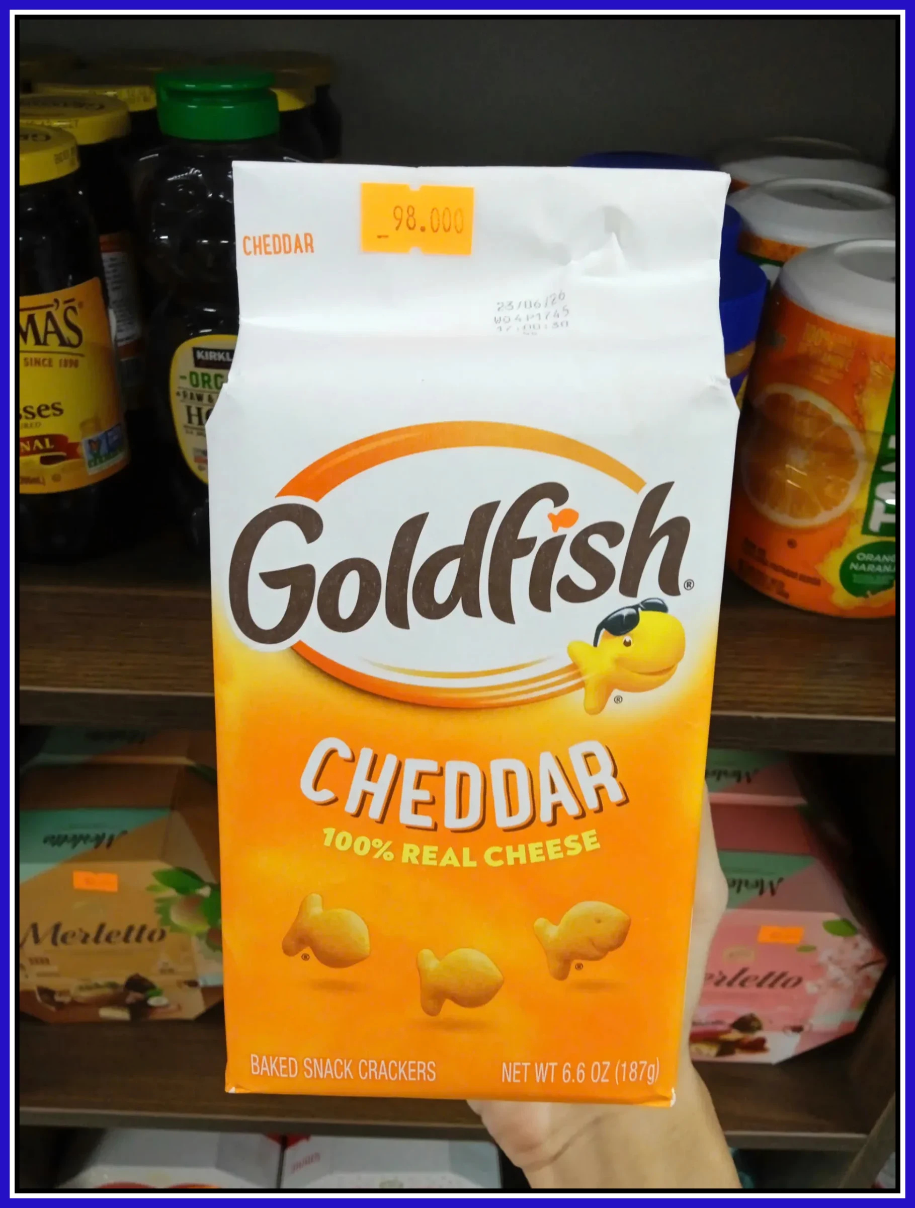 Bánh Pepperidge Farm Goldfish Cheddar 187g