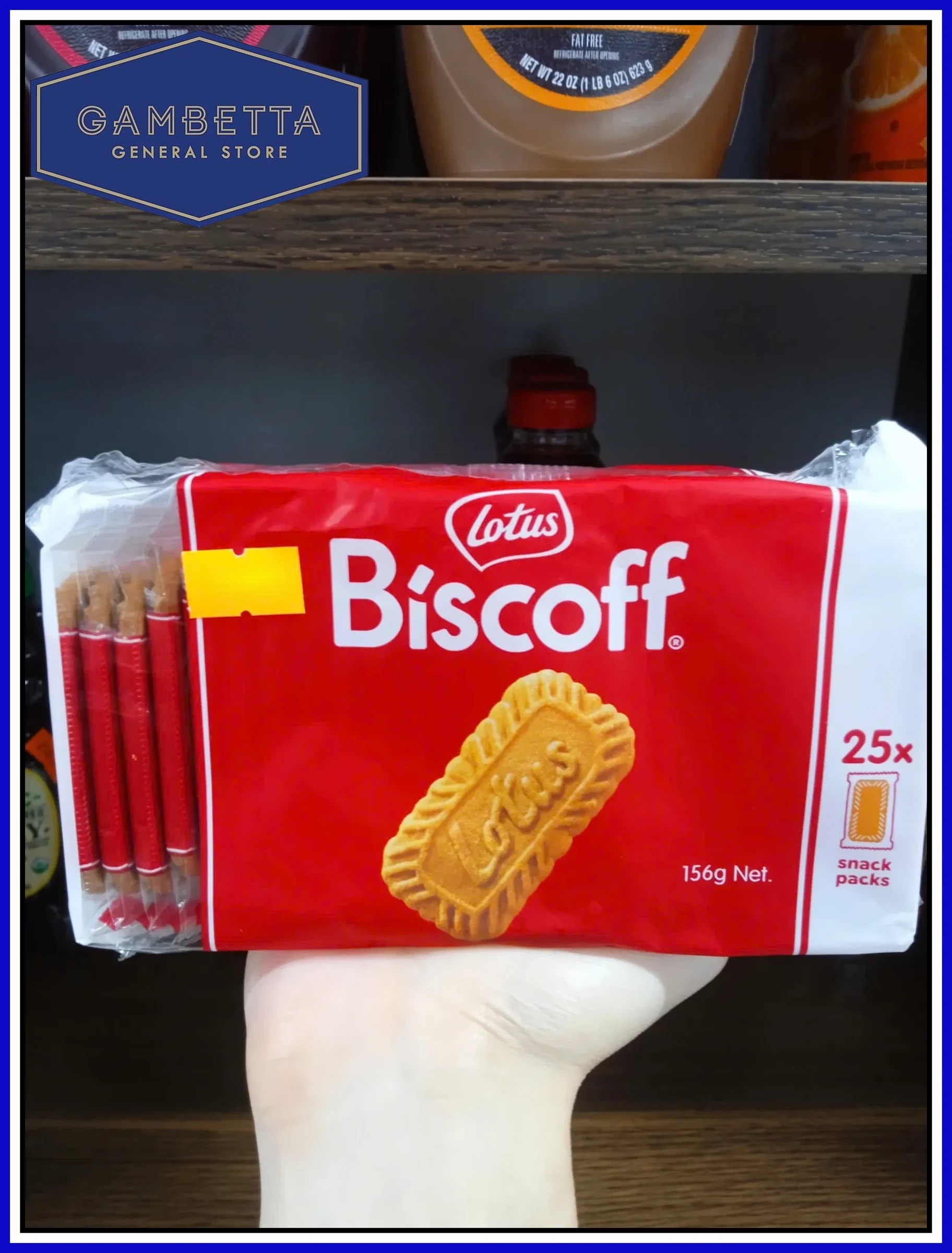 Bánh Quy Lotus Biscoff 156g