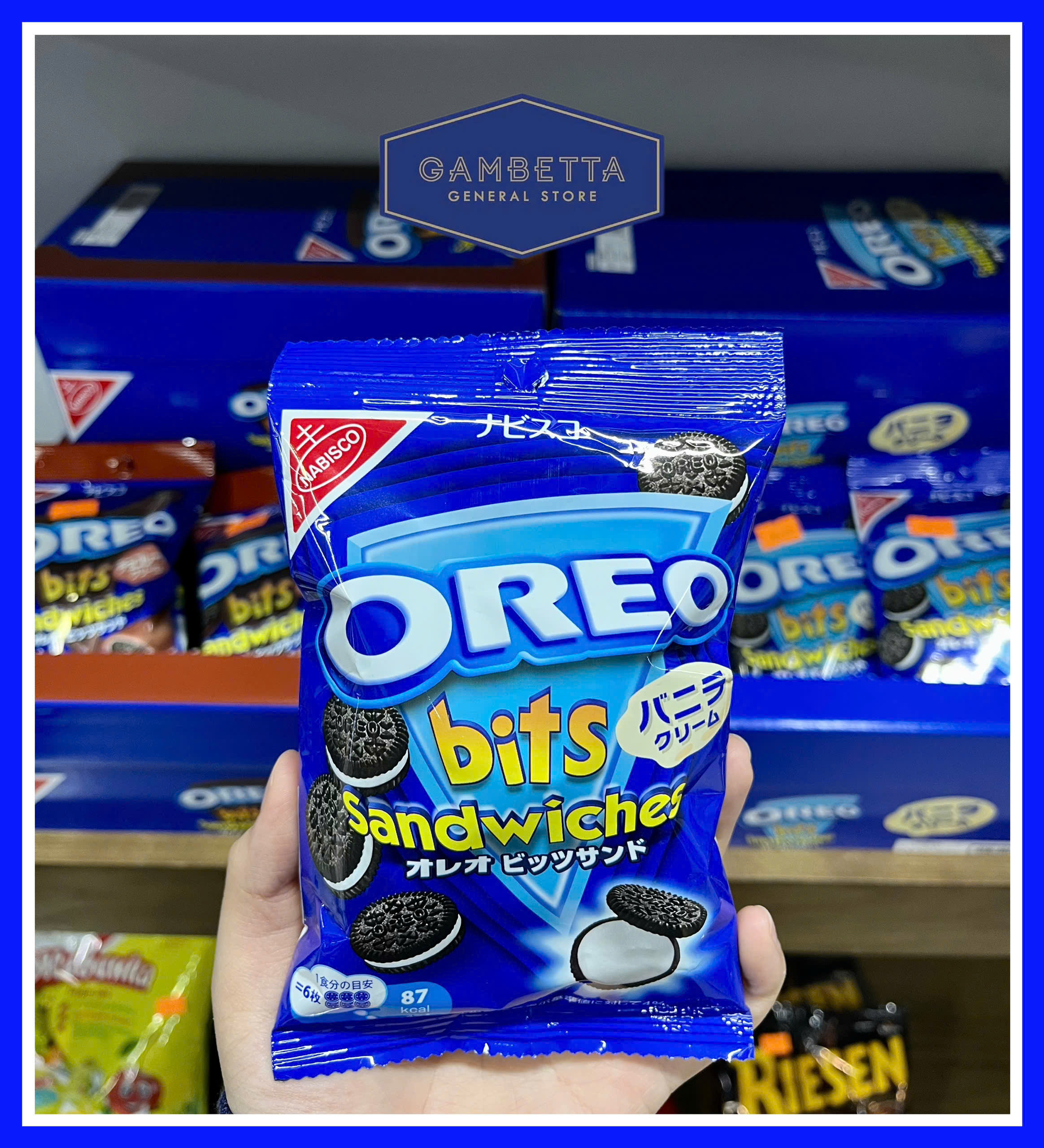 Bánh Quy Oreo nhân Vani 65g
