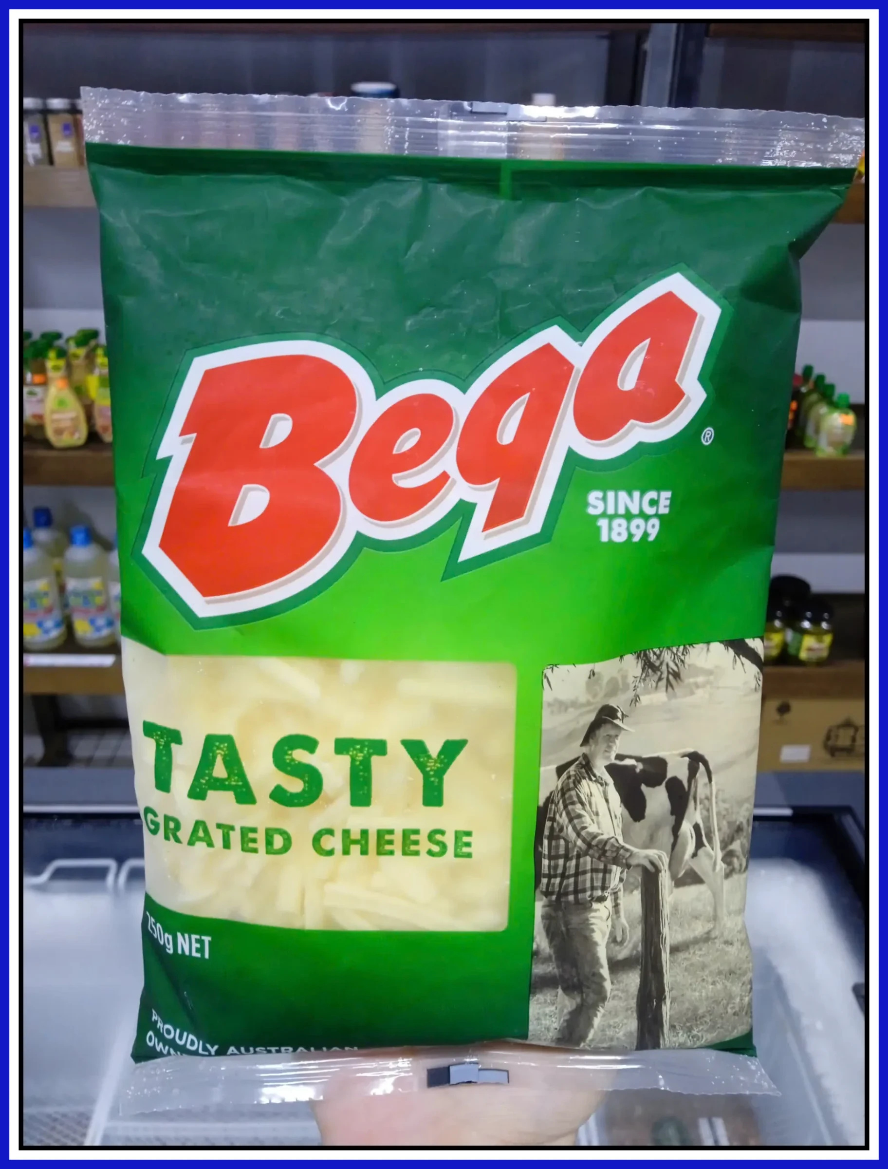 Bega Cheddar Grated Cheese Phô mai bào 250gram