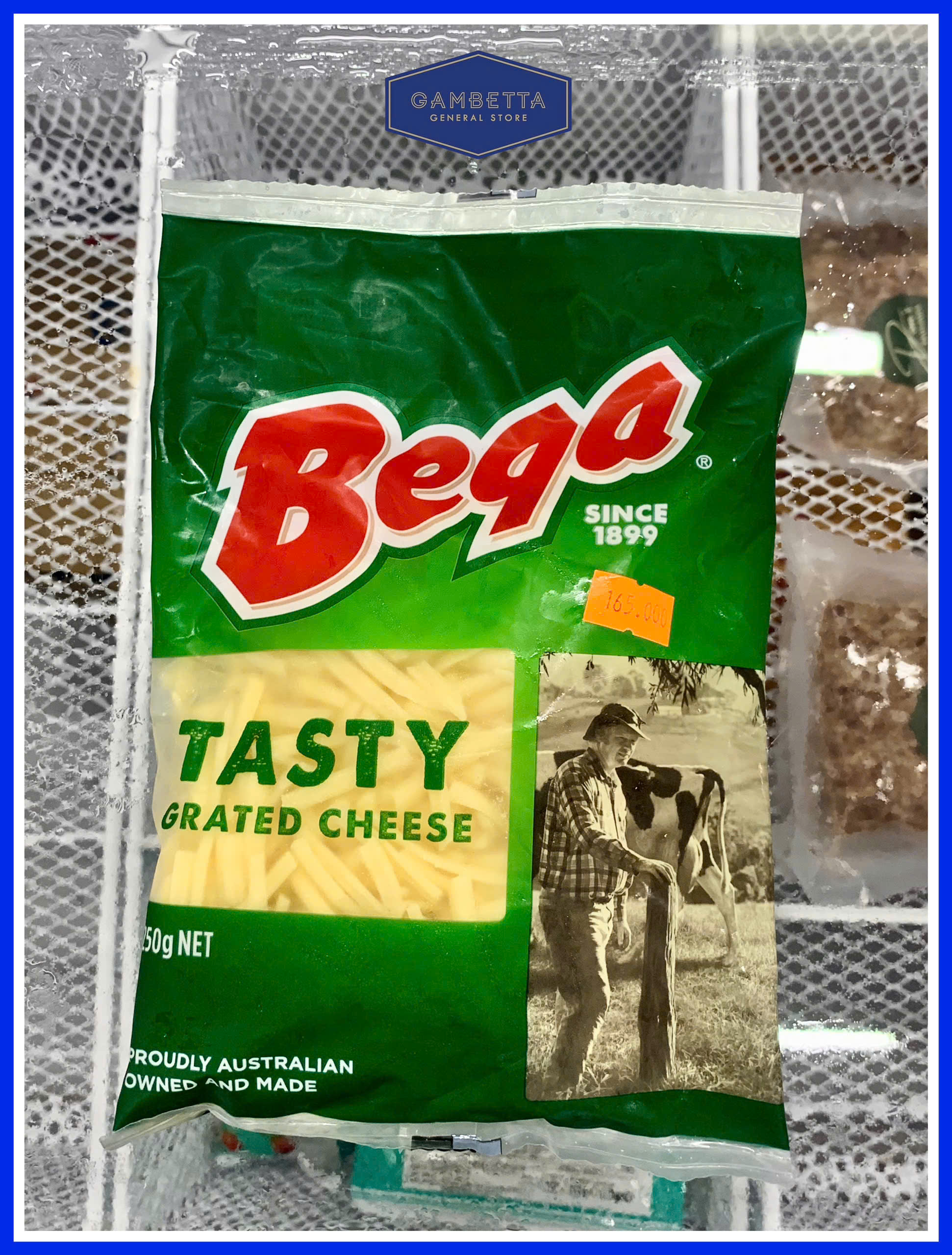 Bega Cheddar Grated Cheese Phô mai bào 250gram