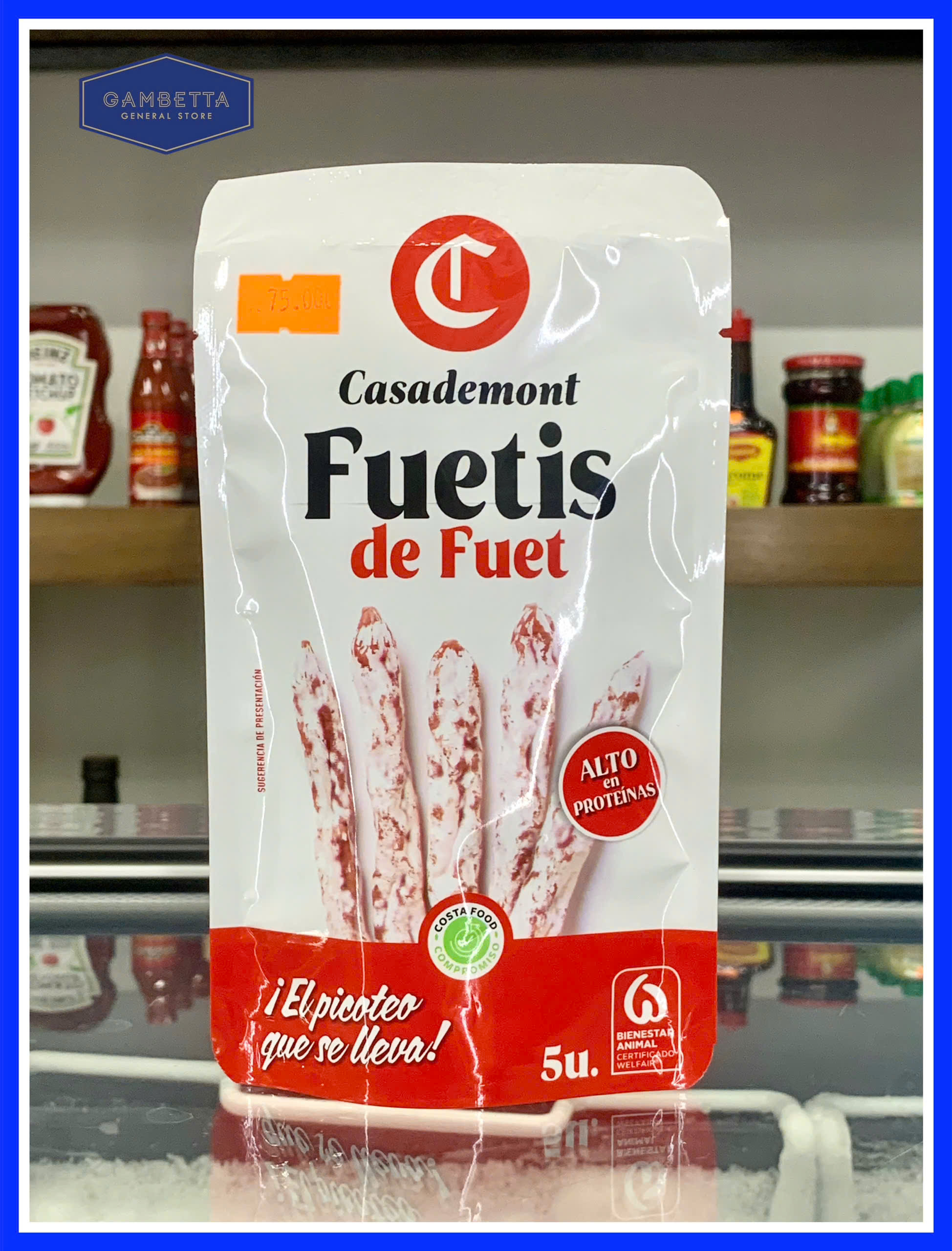 Casademont Xúc Xích Fuetis de Fuet 50g