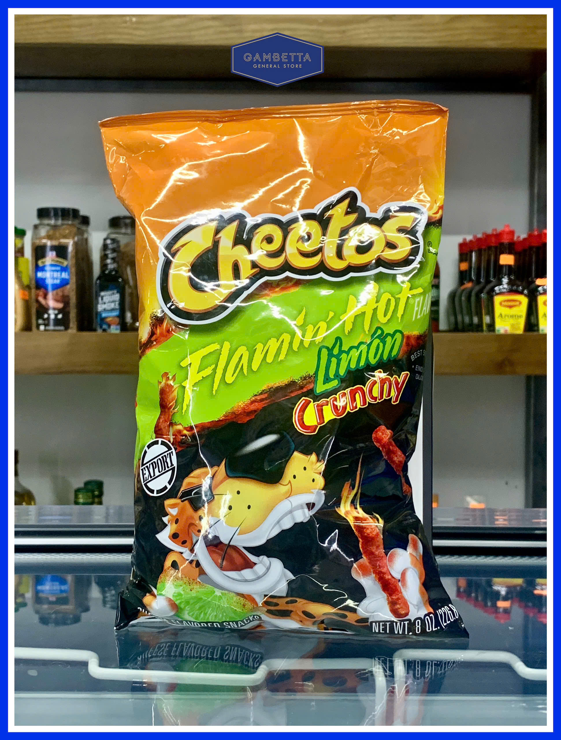 Cheetos Flaming Hot Limon Crunchy 226g
