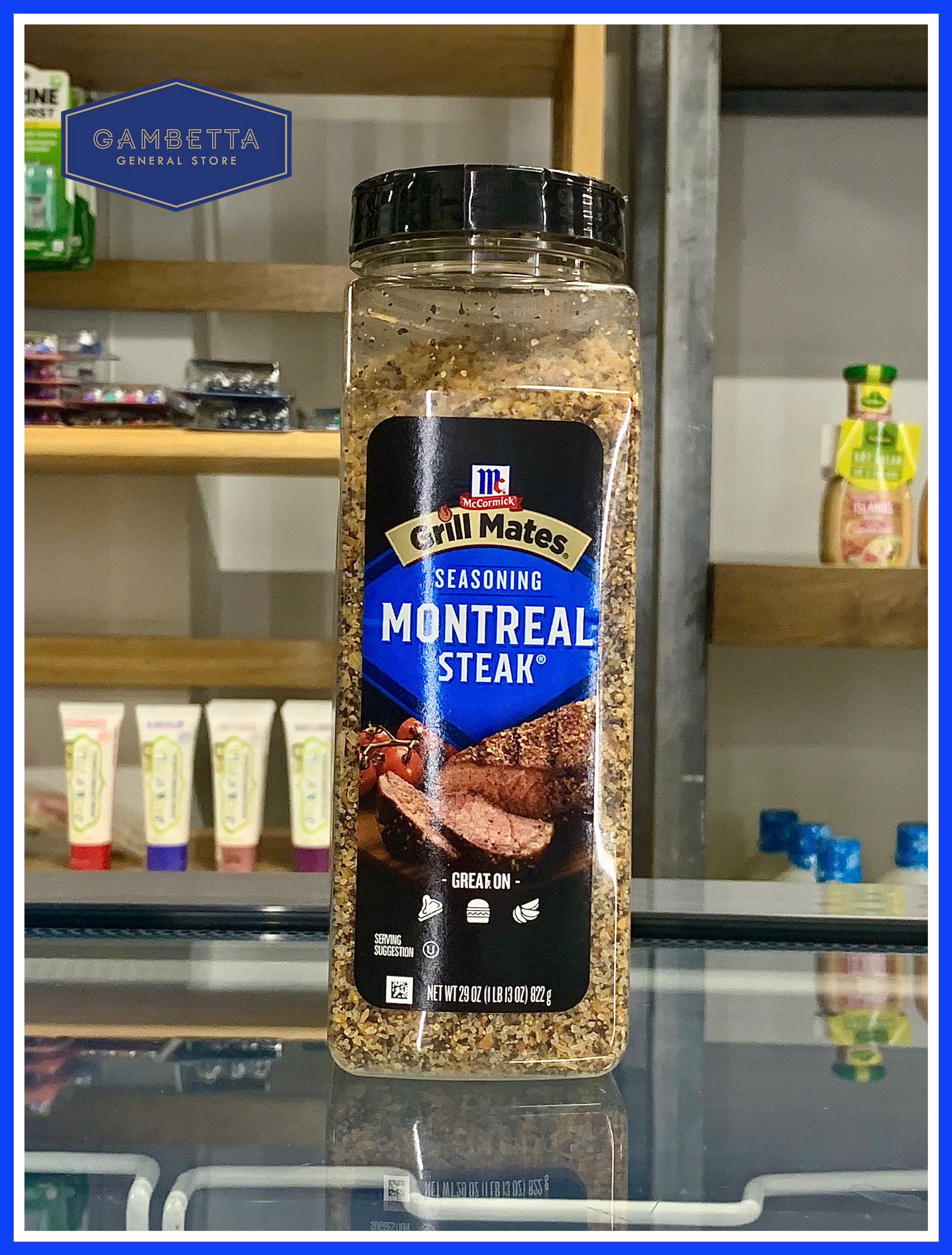 Gia Vị tẩm ướp bò nướng McCormick Montreal Steak 822g