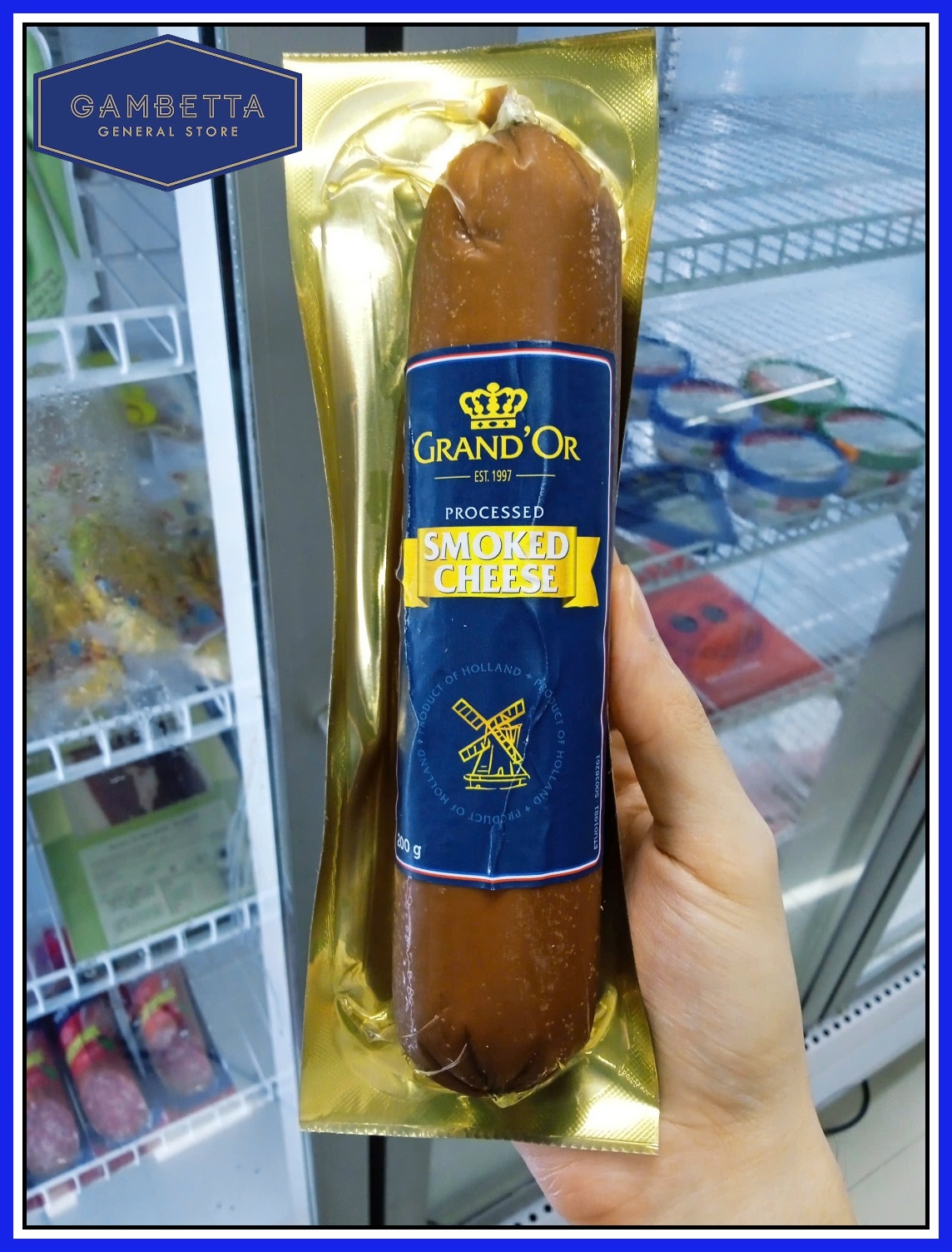 Grand' Or Smoked Processed Cheese Phomai Xông Khói 200gram