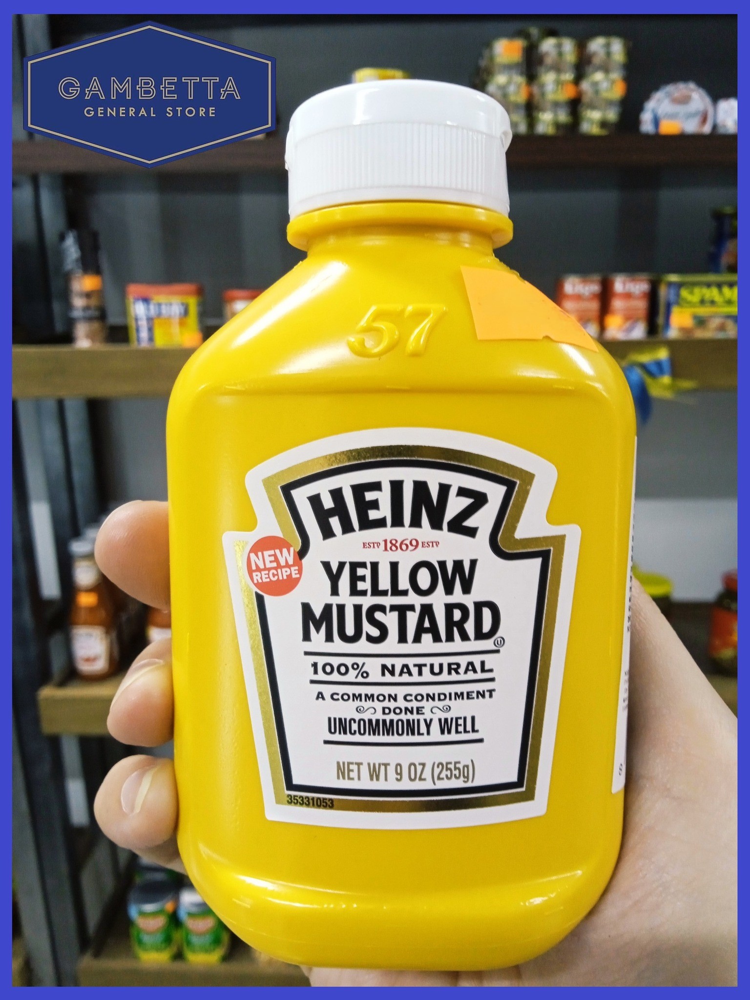 Heinz Yellow Mustard 255g