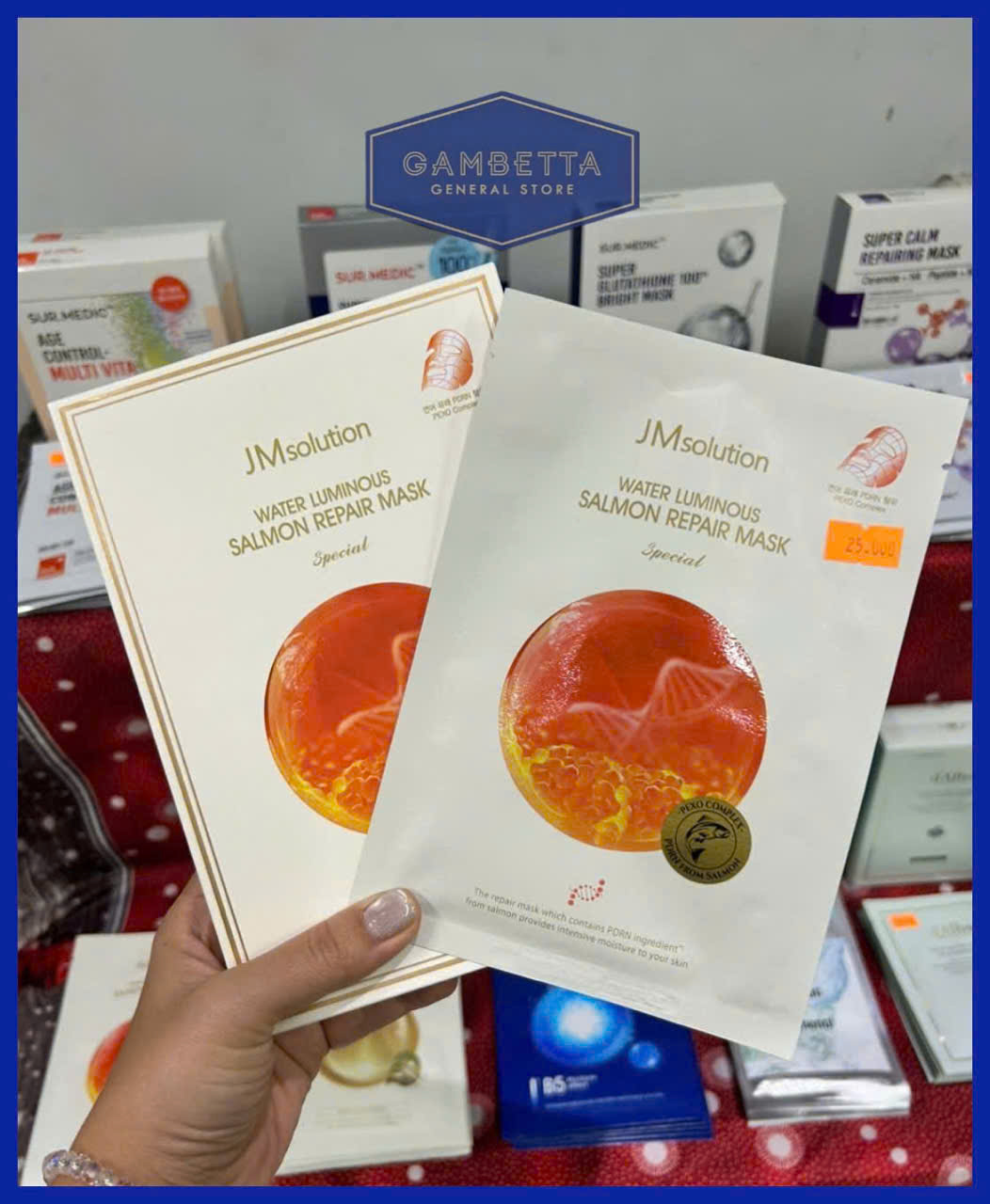 JMsolution Mặ Nạ Salmon Repair Mask 1 miếng